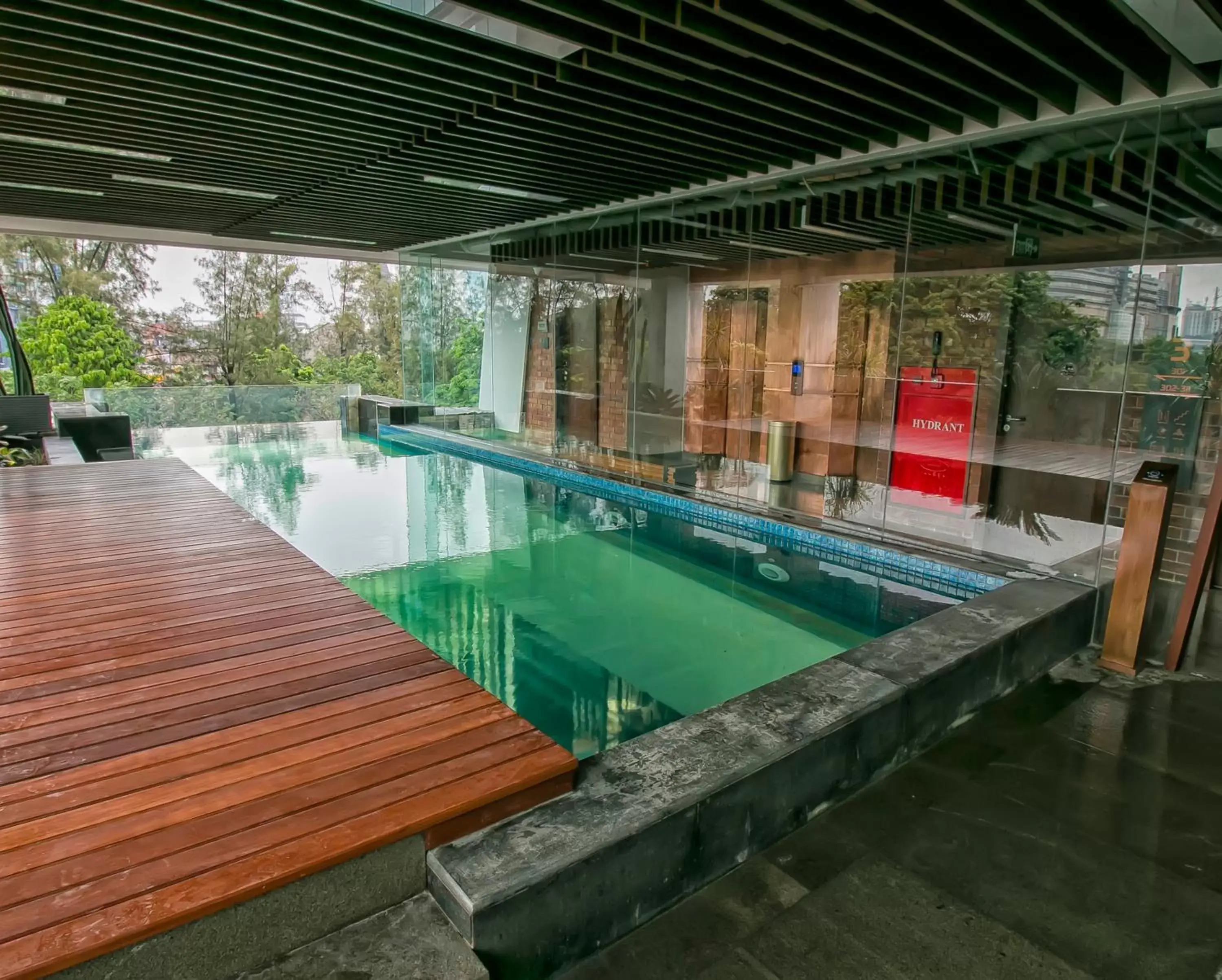 Swimming Pool in Posto Dormire Hotel