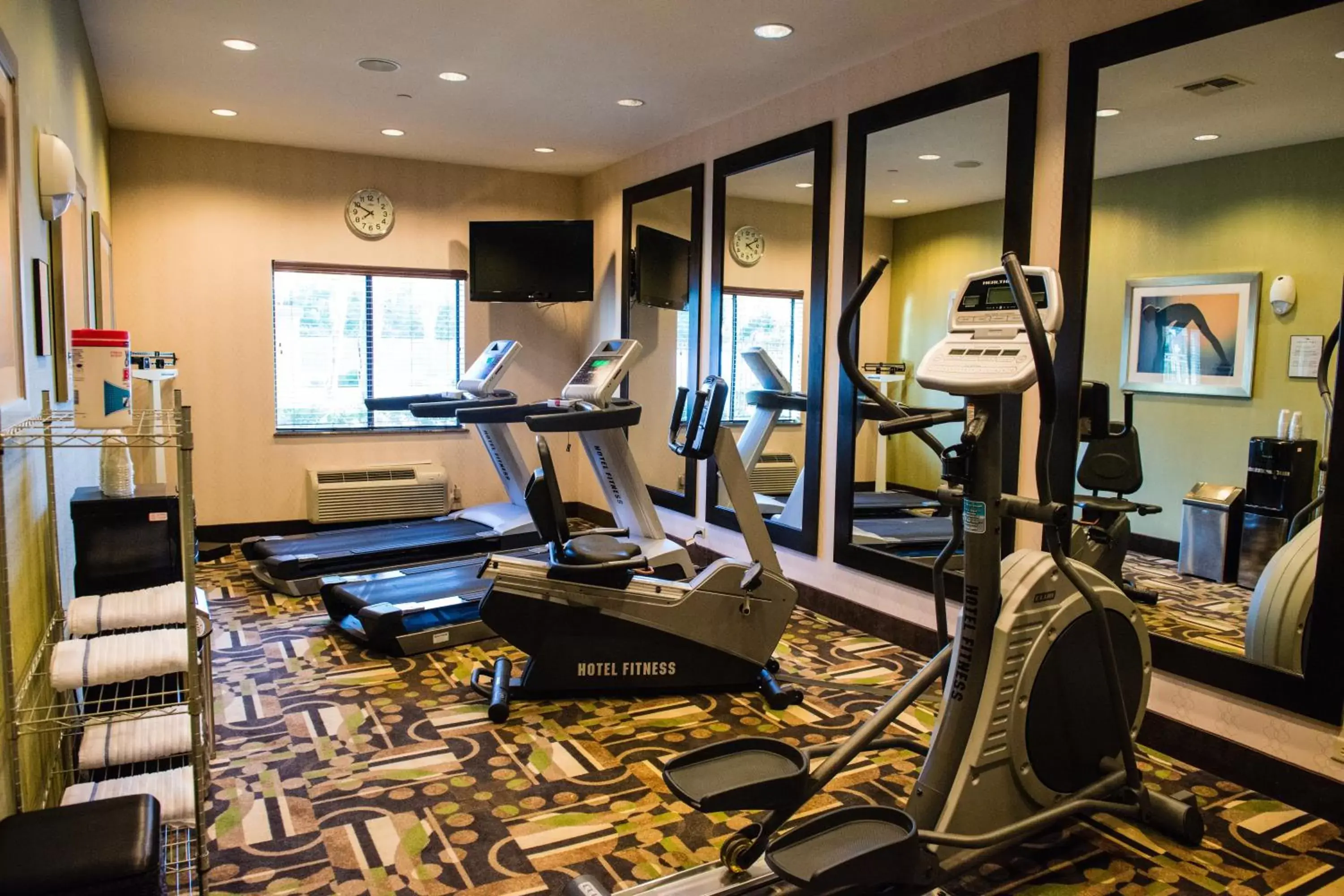 Spa and wellness centre/facilities, Fitness Center/Facilities in Holiday Inn Express Hotel & Suites Houston NW Beltway 8-West Road, an IHG Hotel