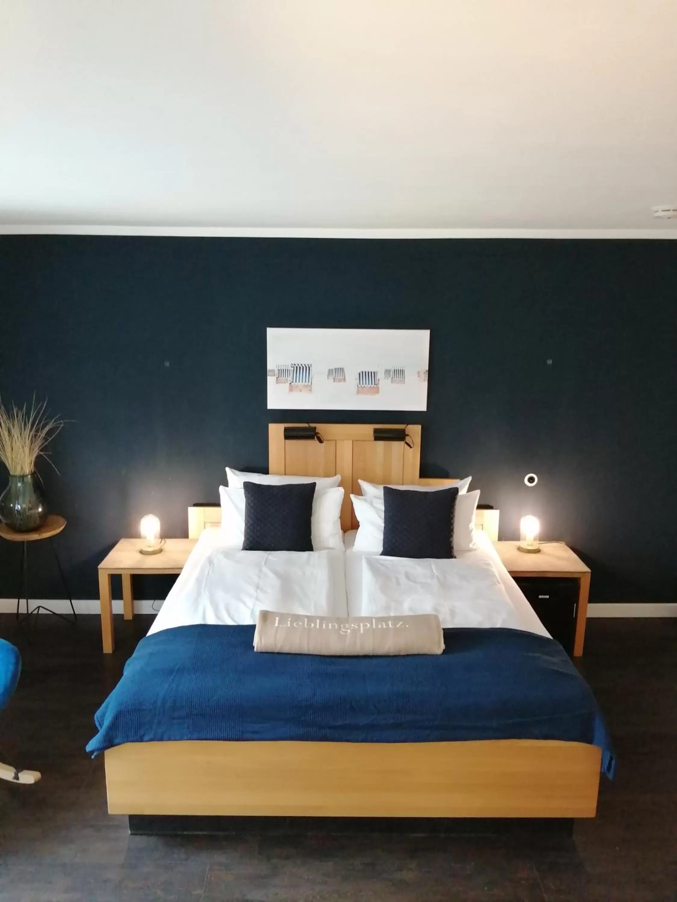 Photo of the whole room, Bed in Lieblingsplatz Strandhotel