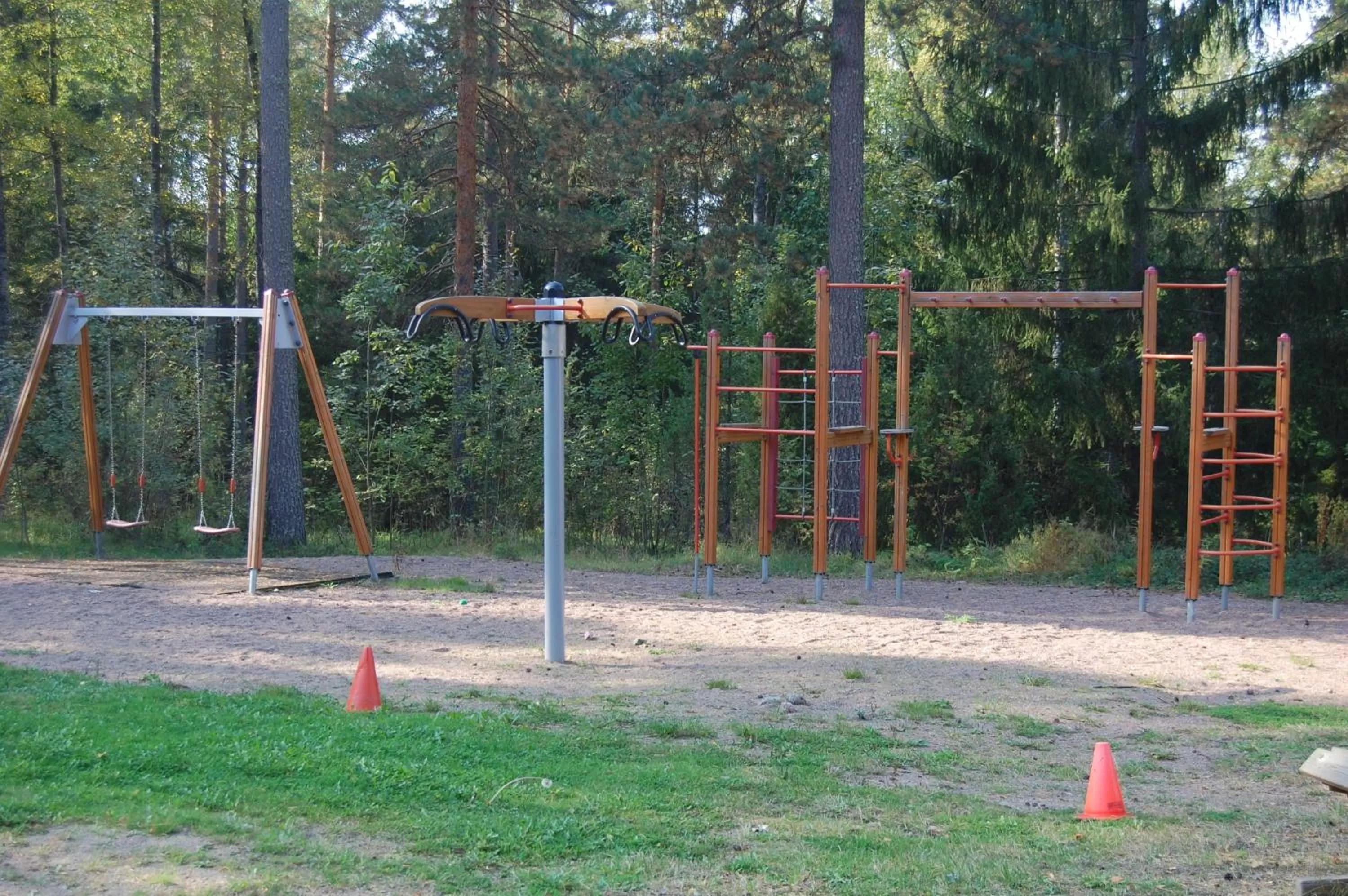 Children play ground, Children's Play Area in Kuhasensaari Lomakeskus