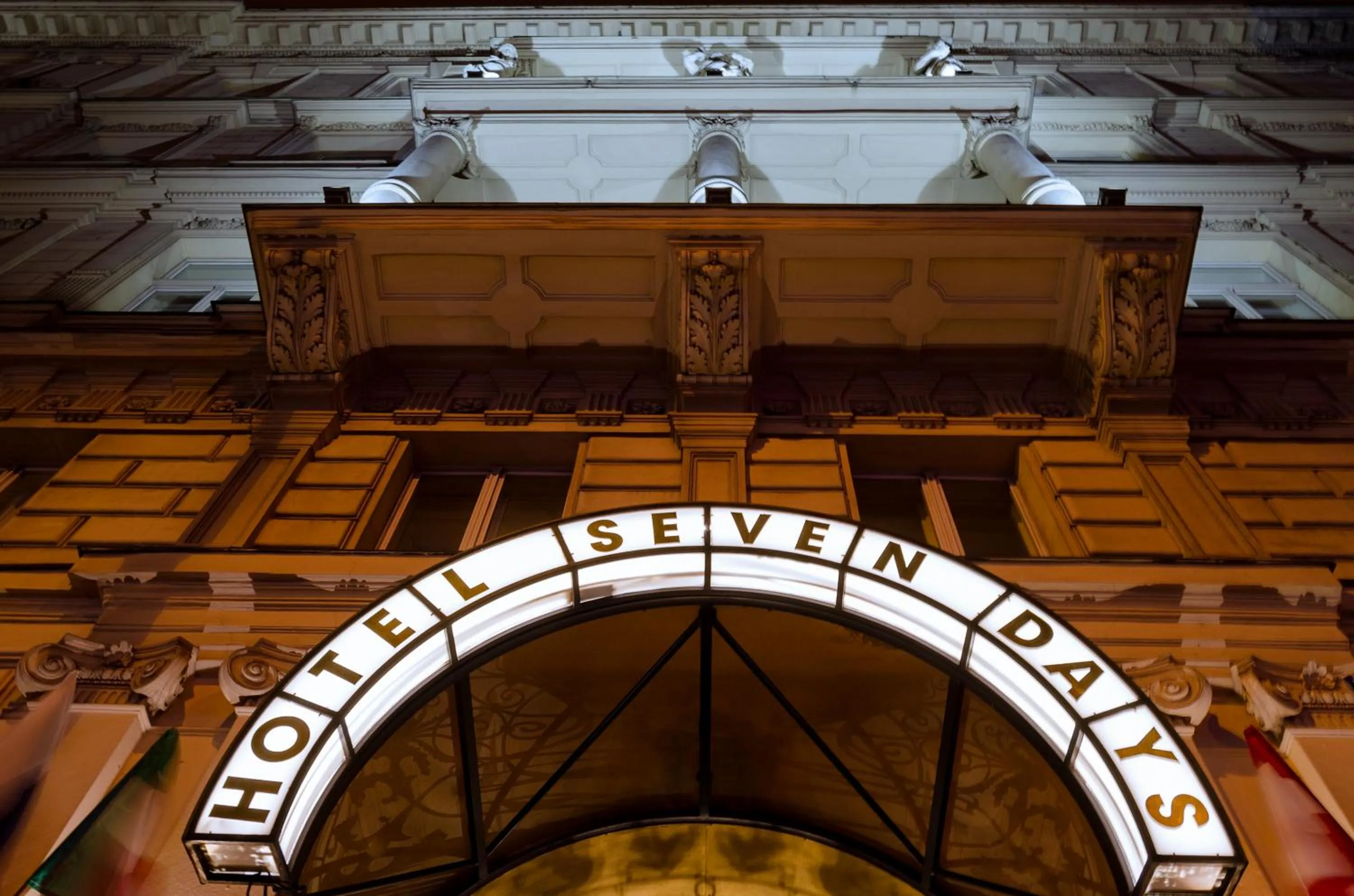 Facade/entrance in Boutique Hotel Seven Days