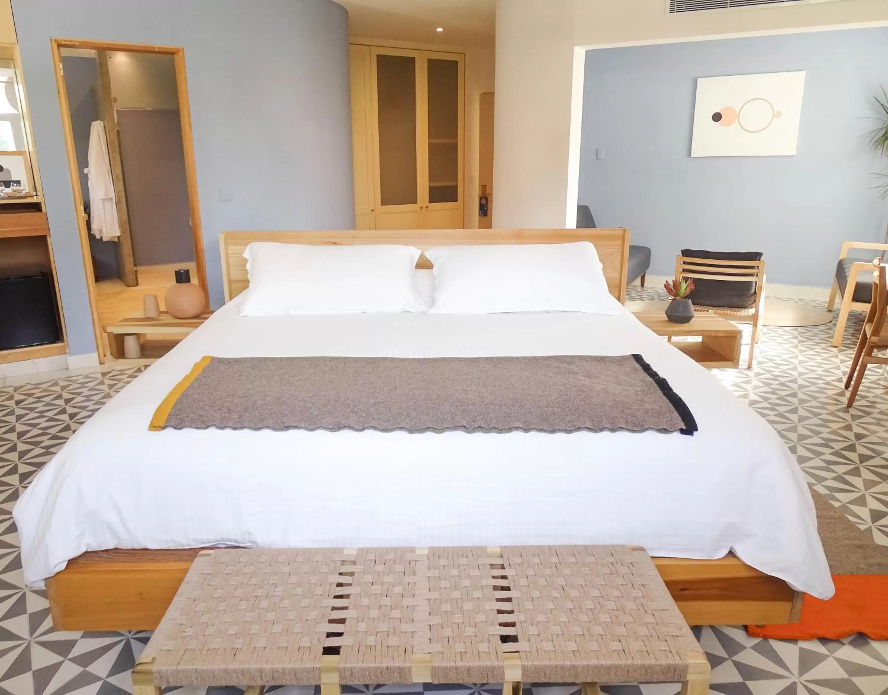 Bed in Casa Nuevo Leon