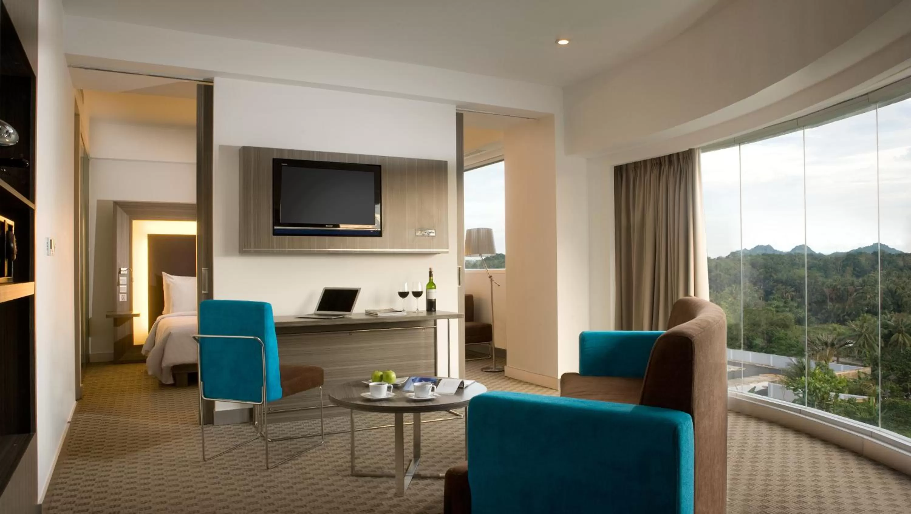 Bed in Novotel Bangka Hotel & Convention Center