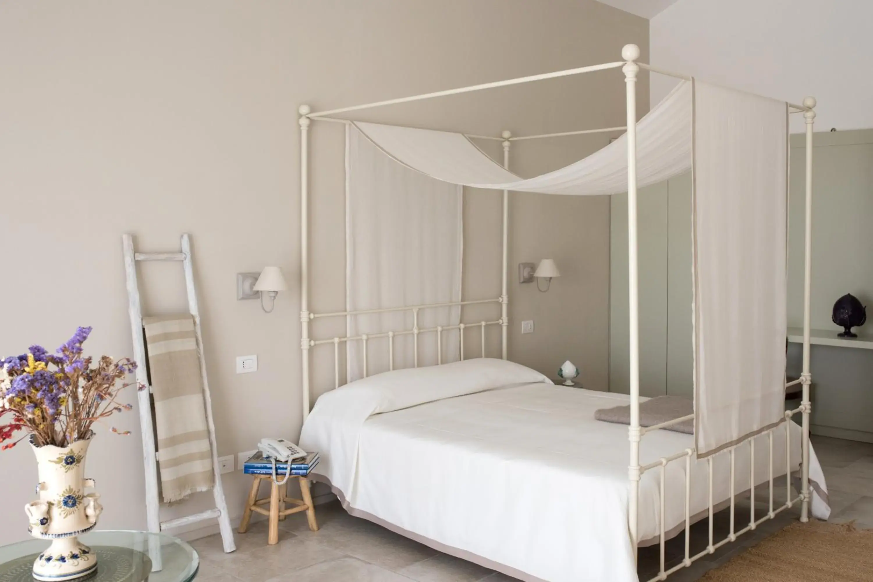 Bedroom, Bed in Masseria Fontana di Vite