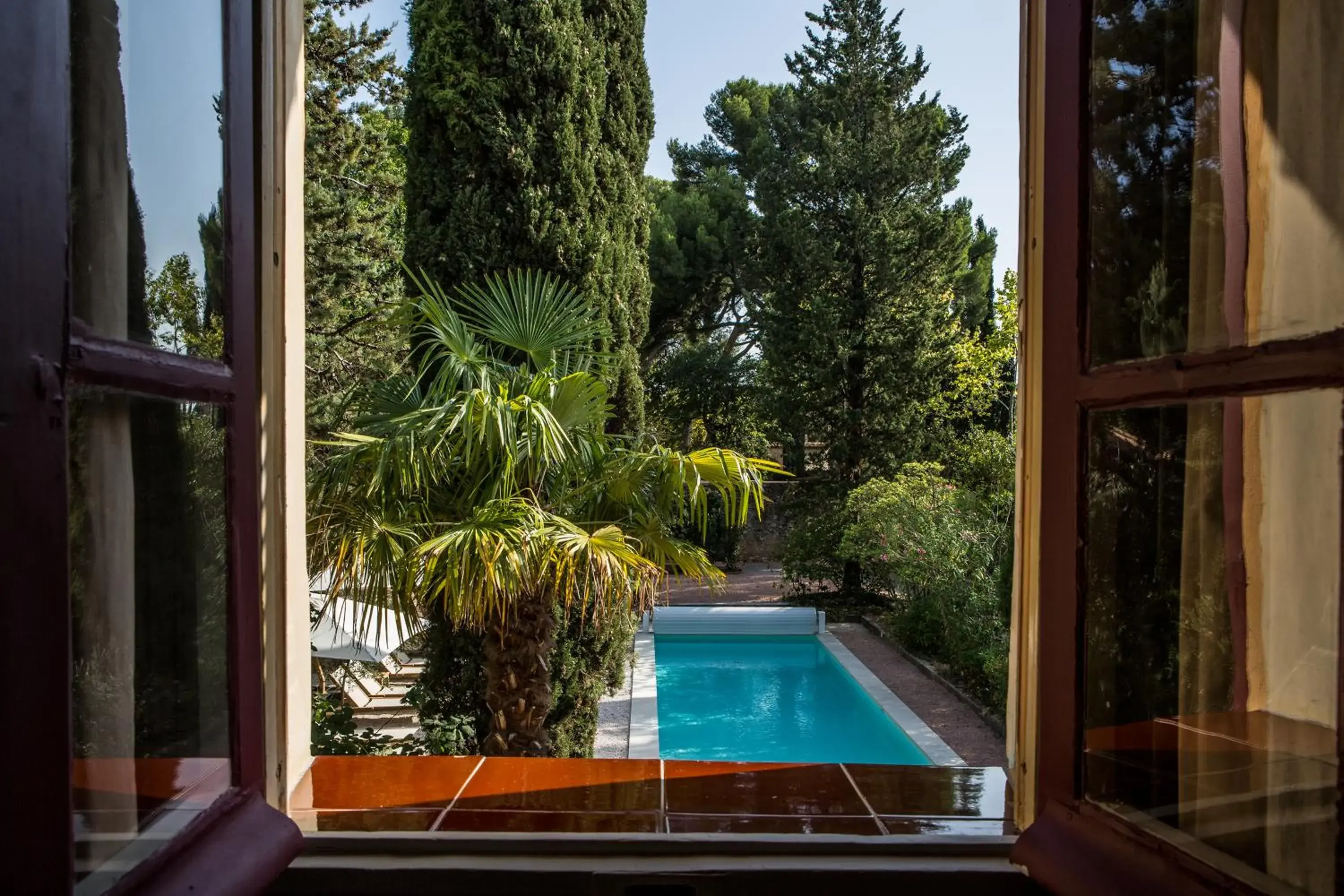 View (from property/room), Pool View in Le Pigonnet - Esprit de France