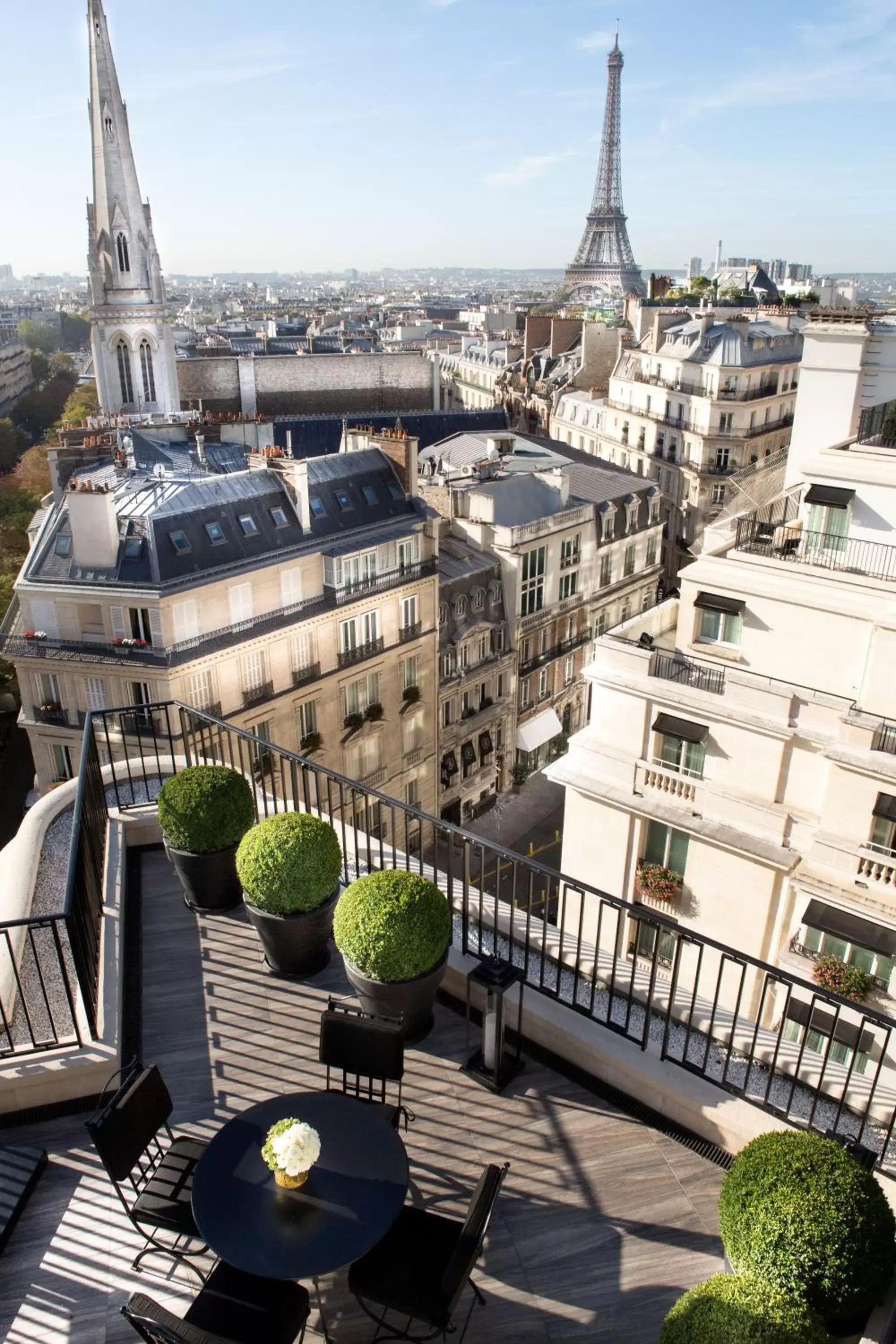 View (from property/room) in Four Seasons Hotel George V Paris