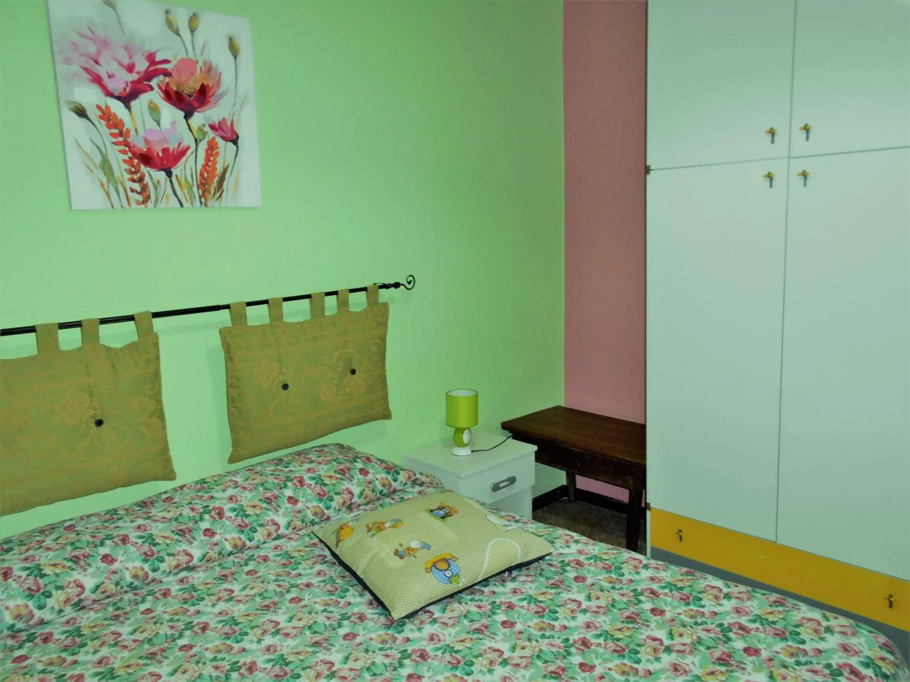 Bed in Casamuseo del Risorgimento