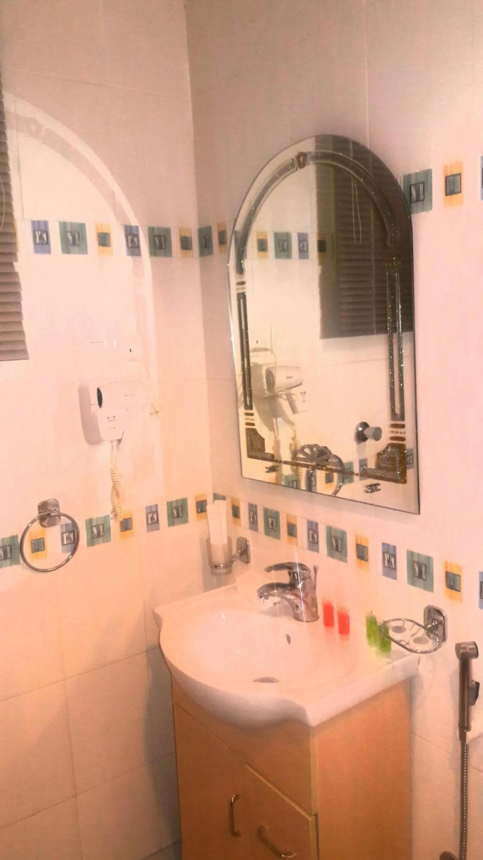Bathroom in فندق حديقة الأزهار
