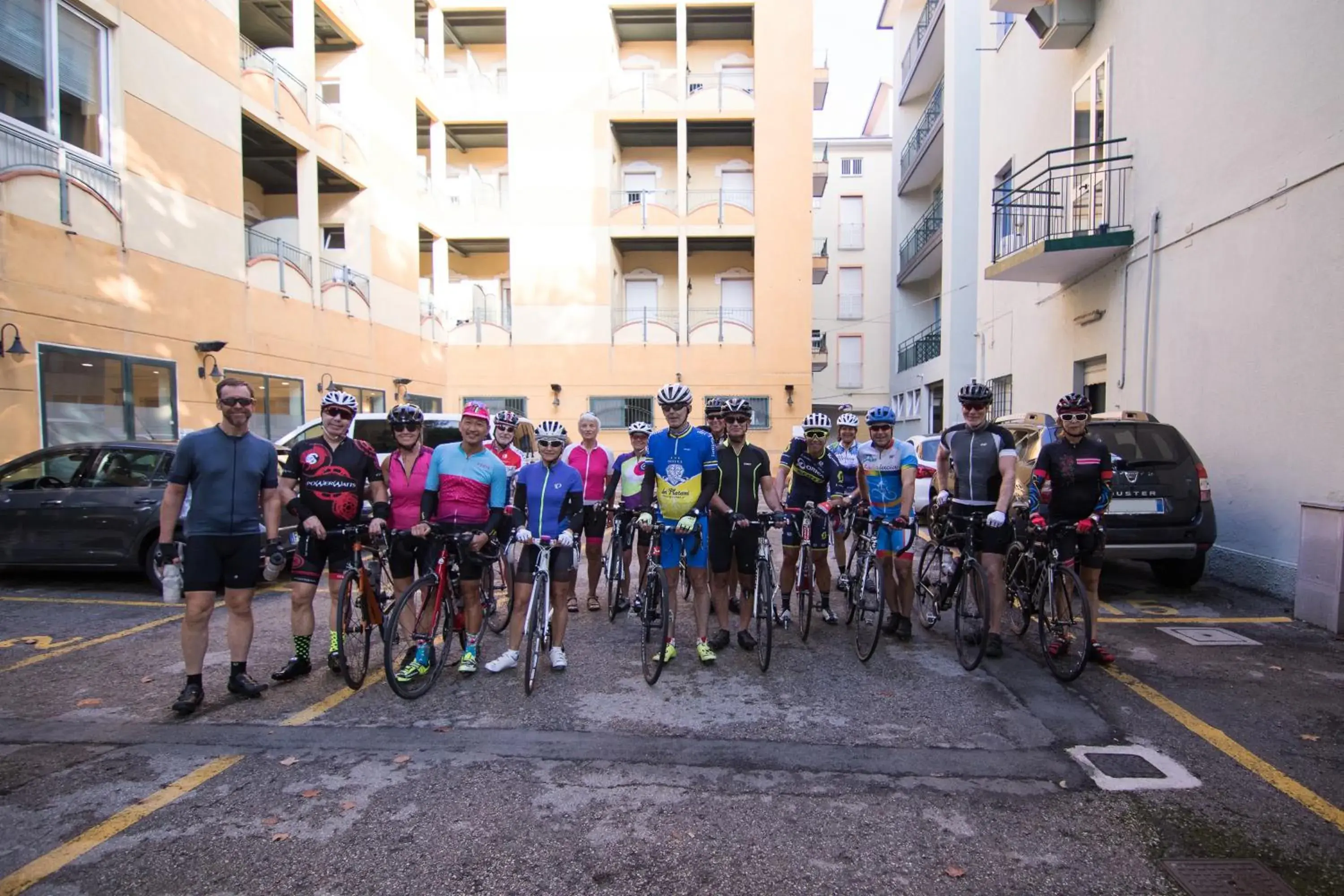 Cycling in Hotel Dei Platani