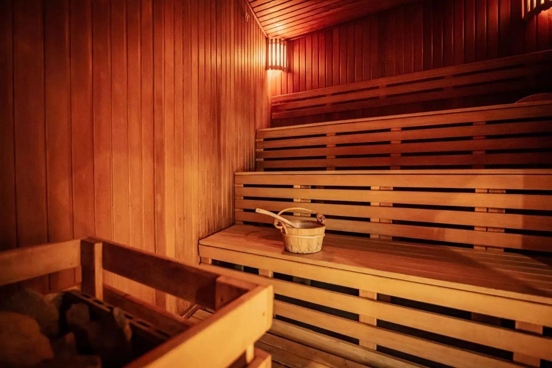 Sauna in Copernicus Toruń Hotel