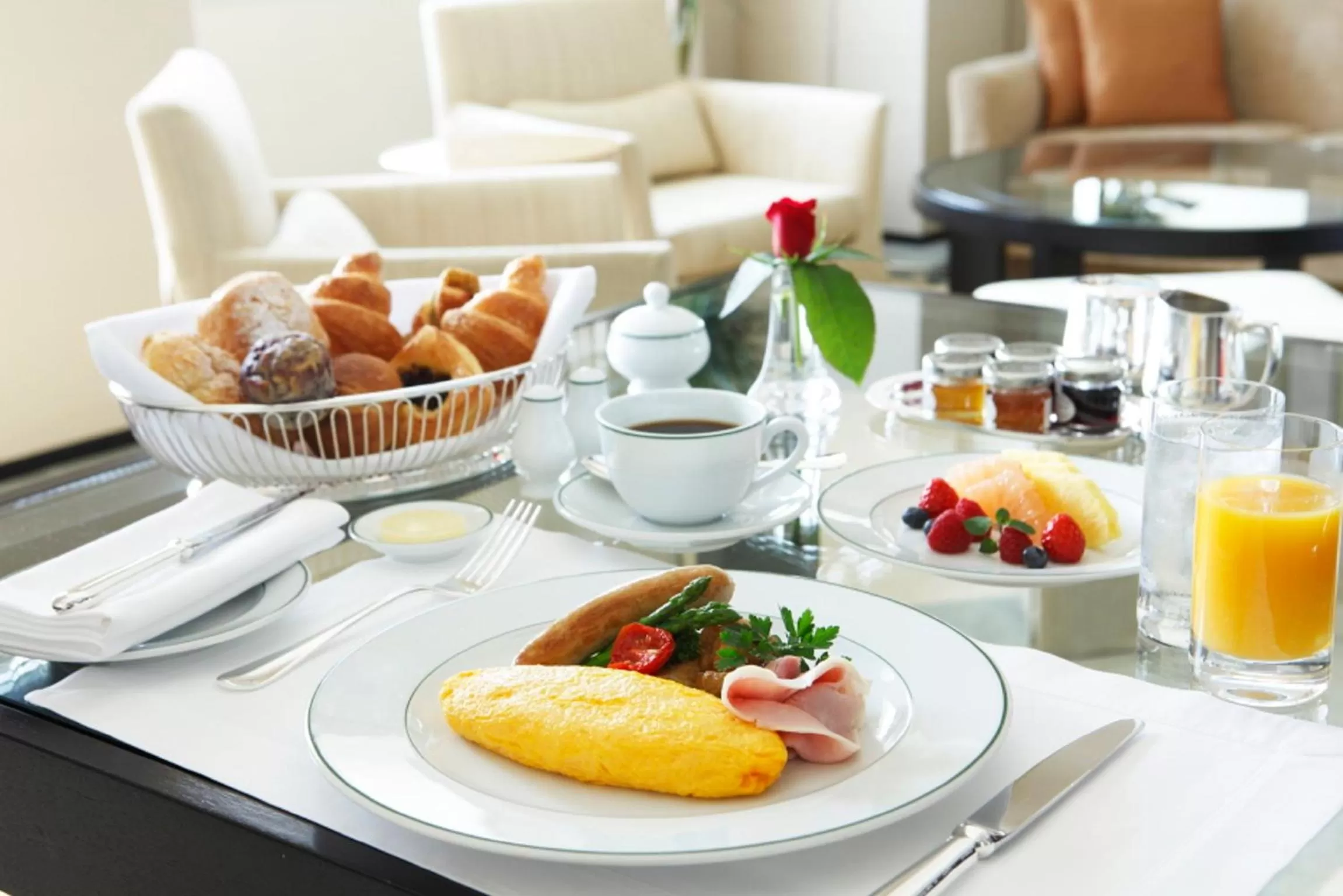 Food close-up in Park Hyatt Tokyo