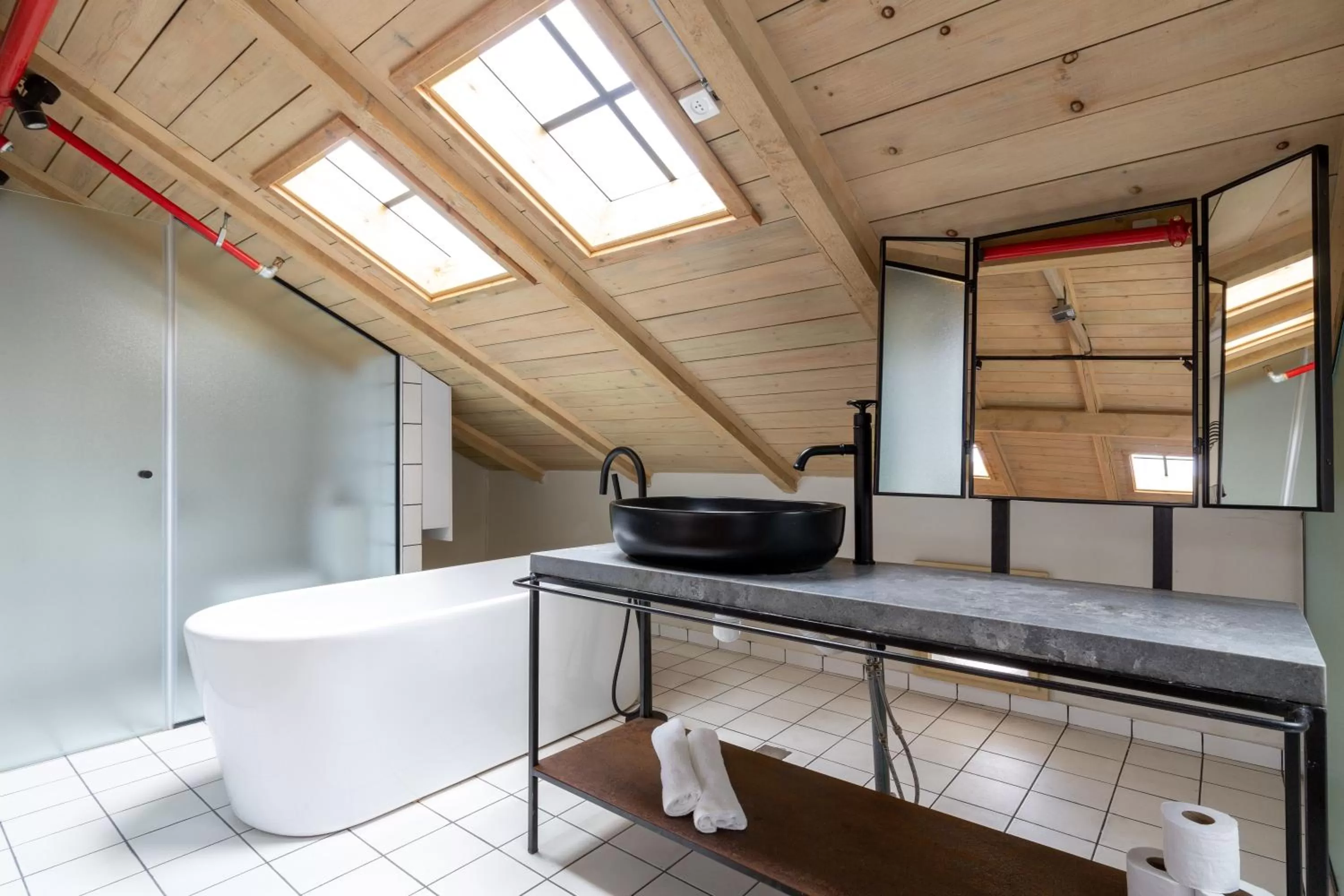 Bathroom in Selina Neve Tzedek Tel Aviv