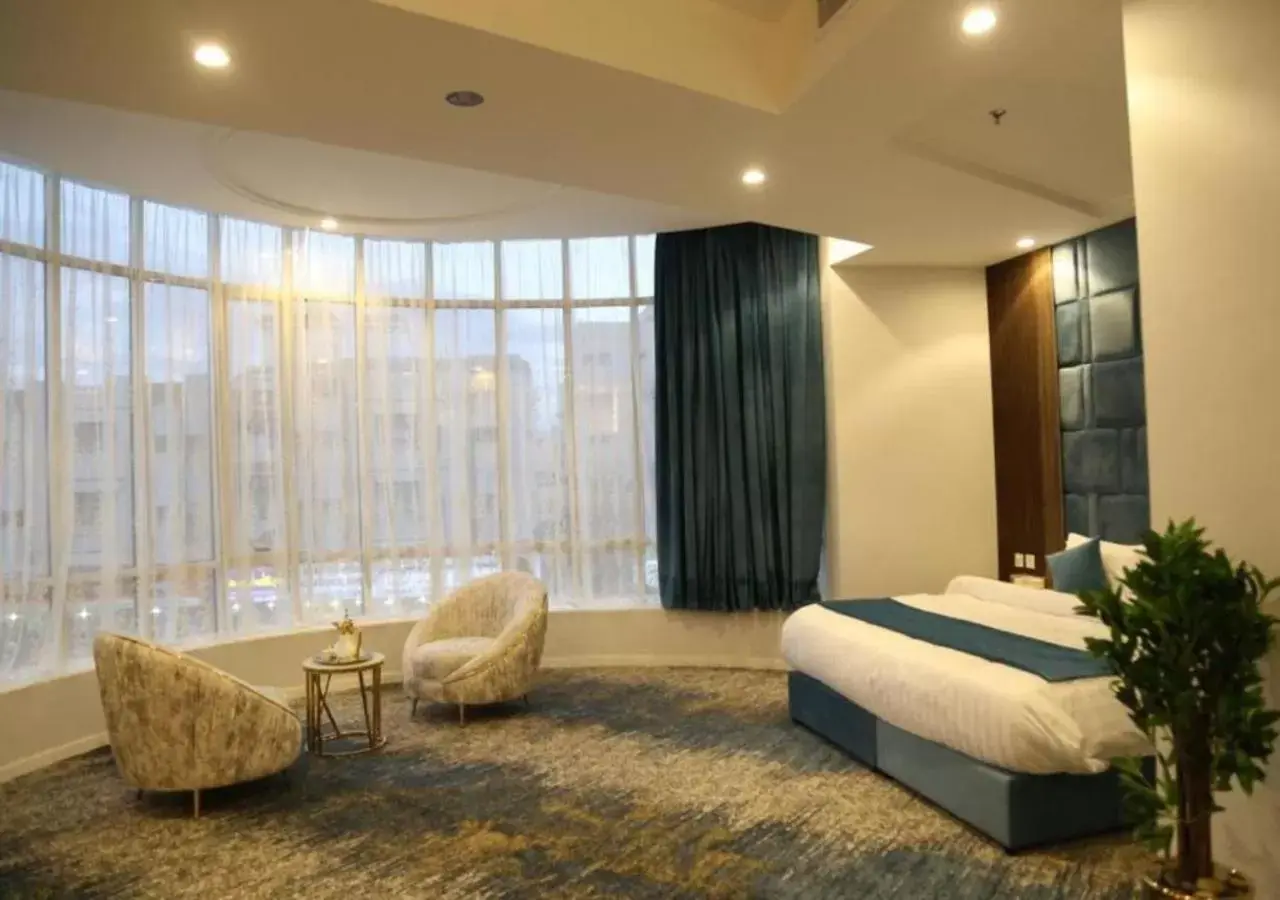 Living room, Bed in شقق ارين المطار Living room, Bed in شقق ارين المطار