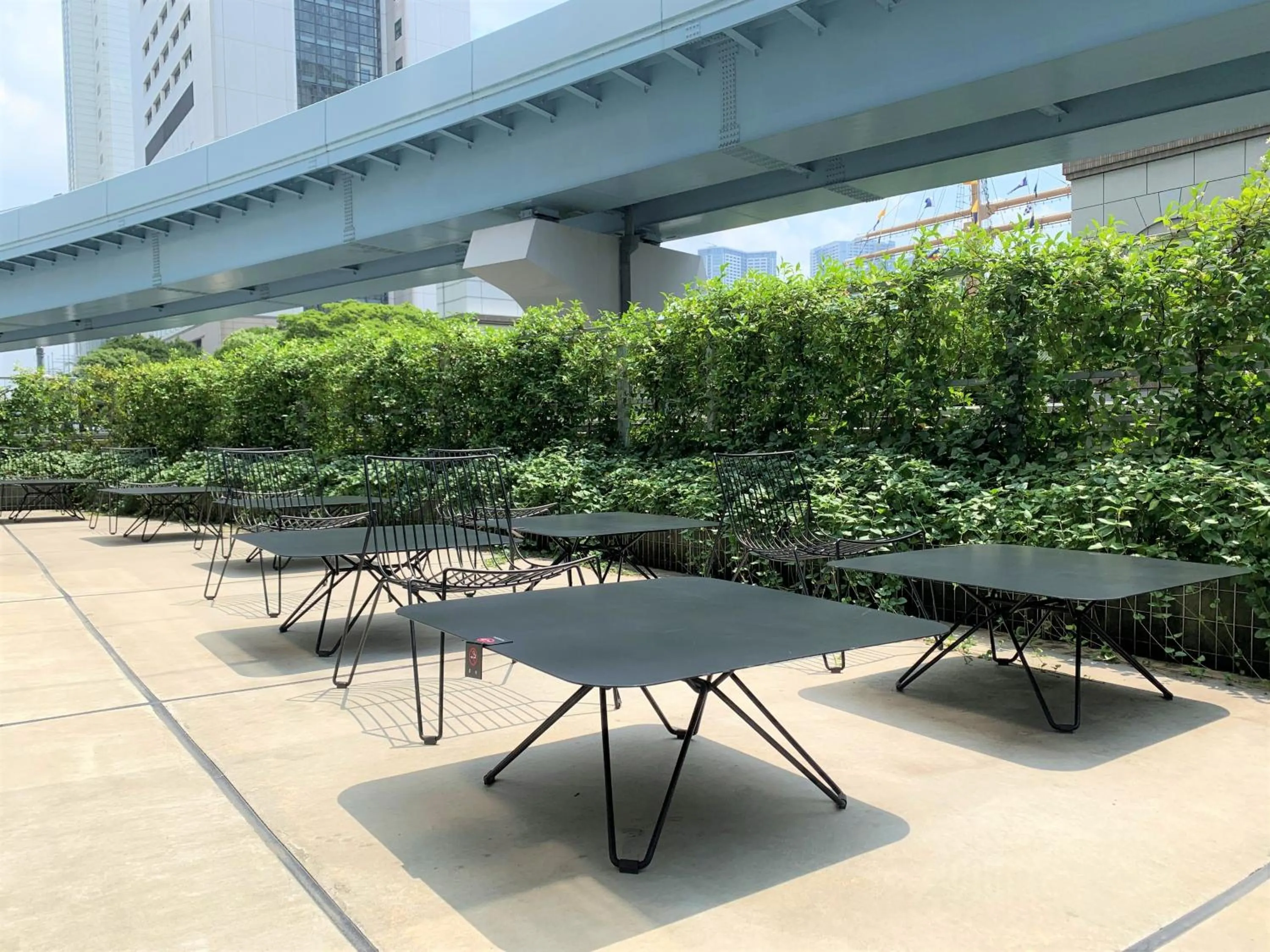 Balcony/Terrace in HOTEL TAVINOS Hamamatsucho