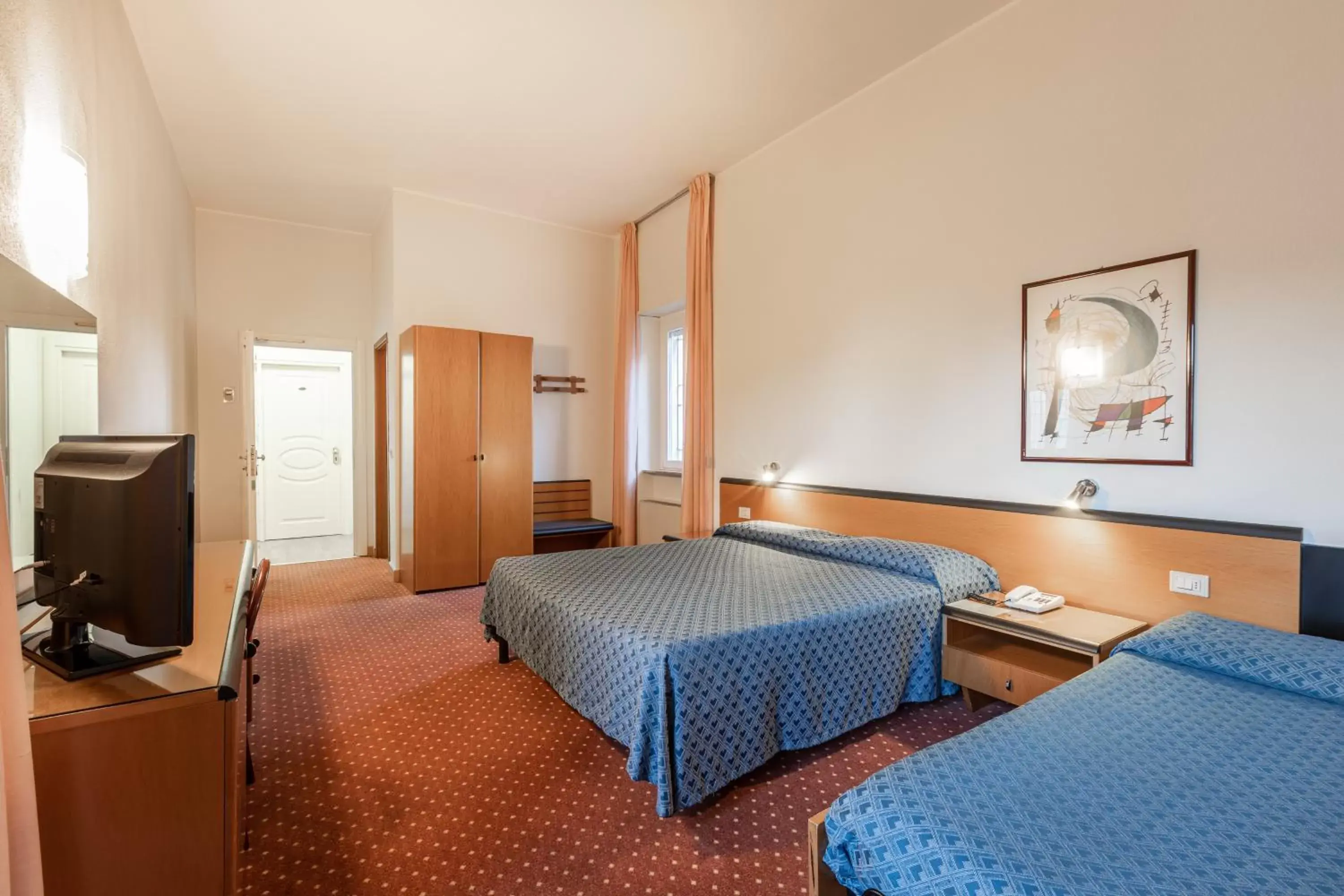 Bedroom, Bed in Hotel Nuova Grosseto