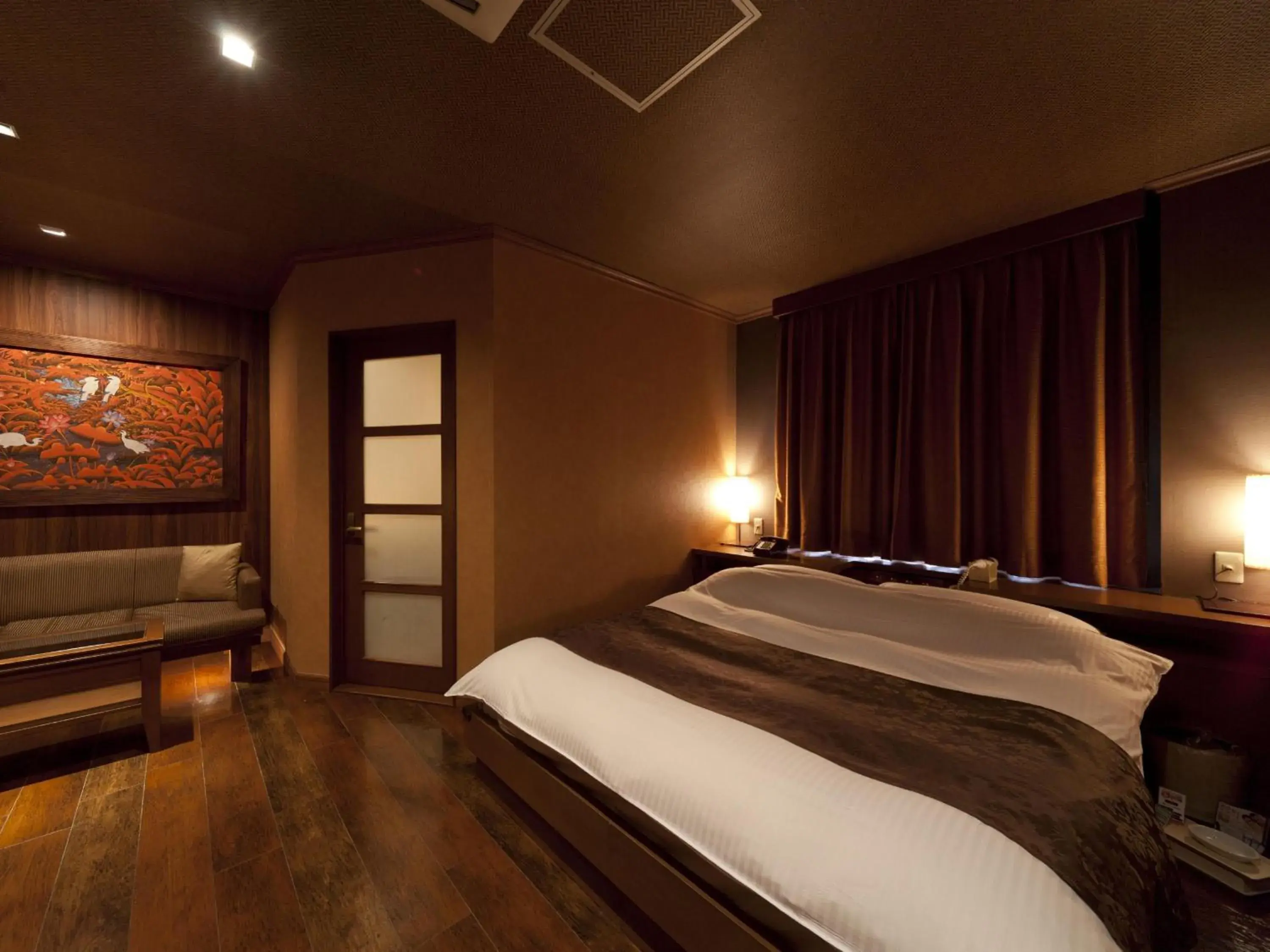 Photo of the whole room, Bed in Hotel Grand Fine Kyoto Okazaki