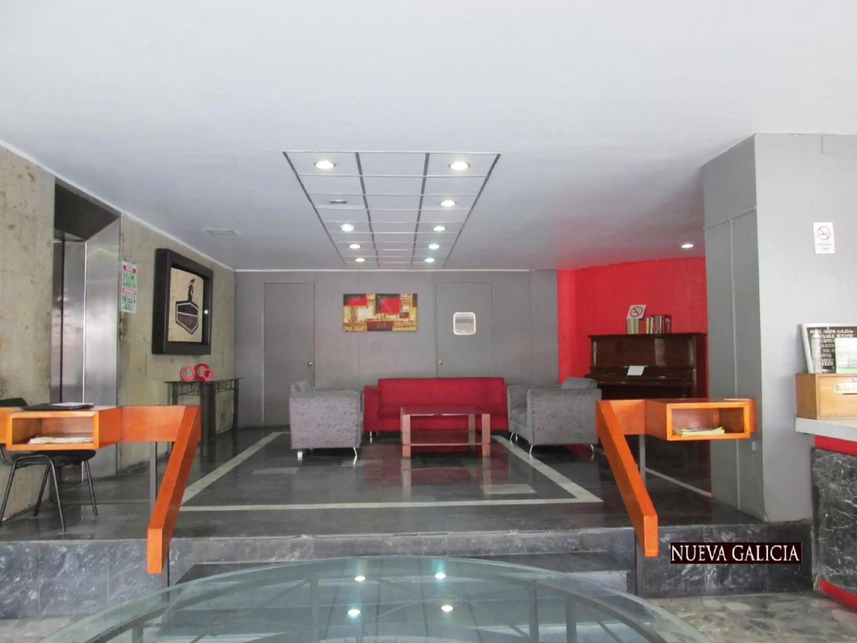 Area and facilities, Lobby/Reception in Hotel Nueva Galicia