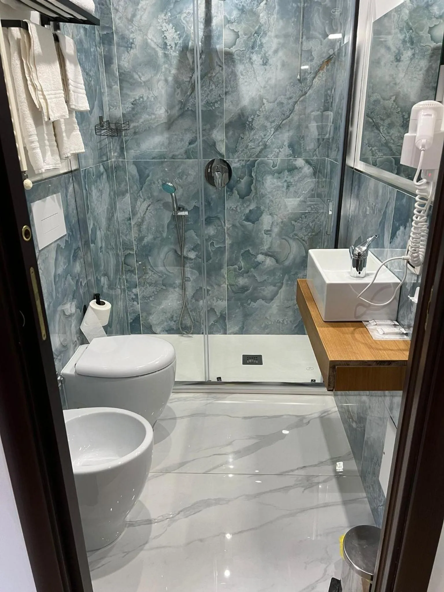 Shower in Hotel Barbato