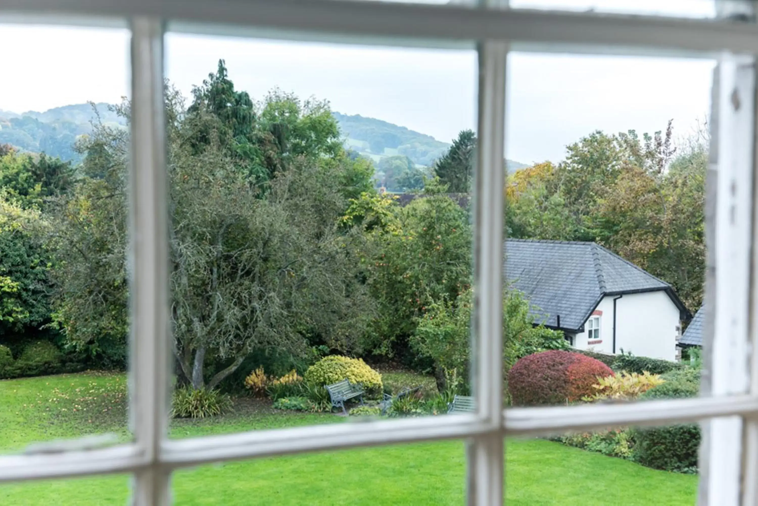 Garden view, Mountain View in The Swan At Hay