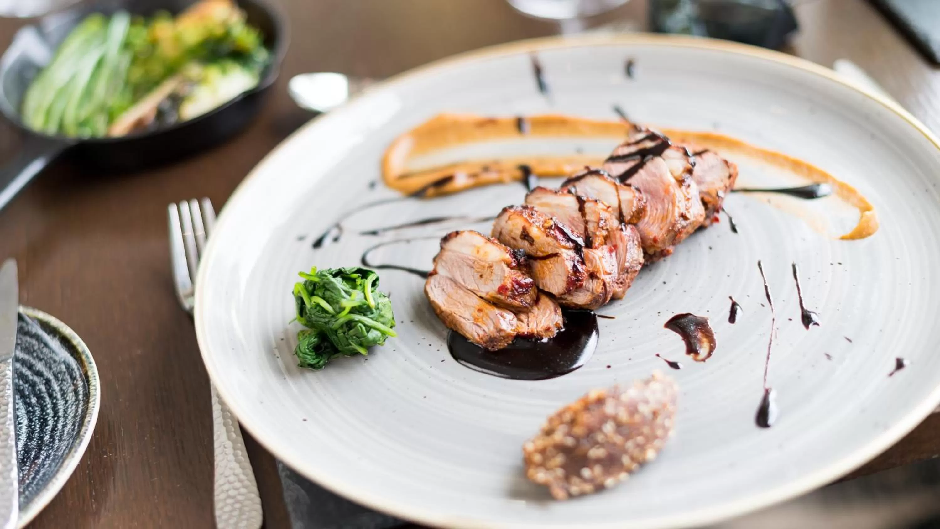 Food close-up in The Carlyon Bay Hotel and Spa