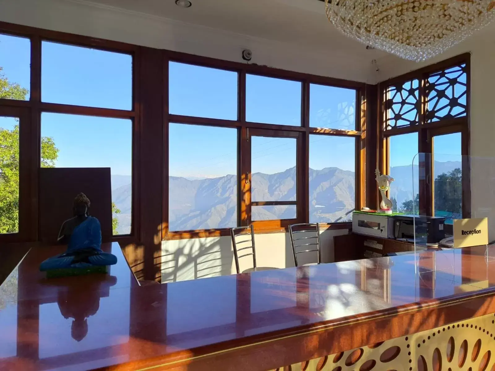 Lobby or reception in Pride Ashiyana Resort Mussoorie Lobby or reception in Pride Ashiyana Resort Mussoorie