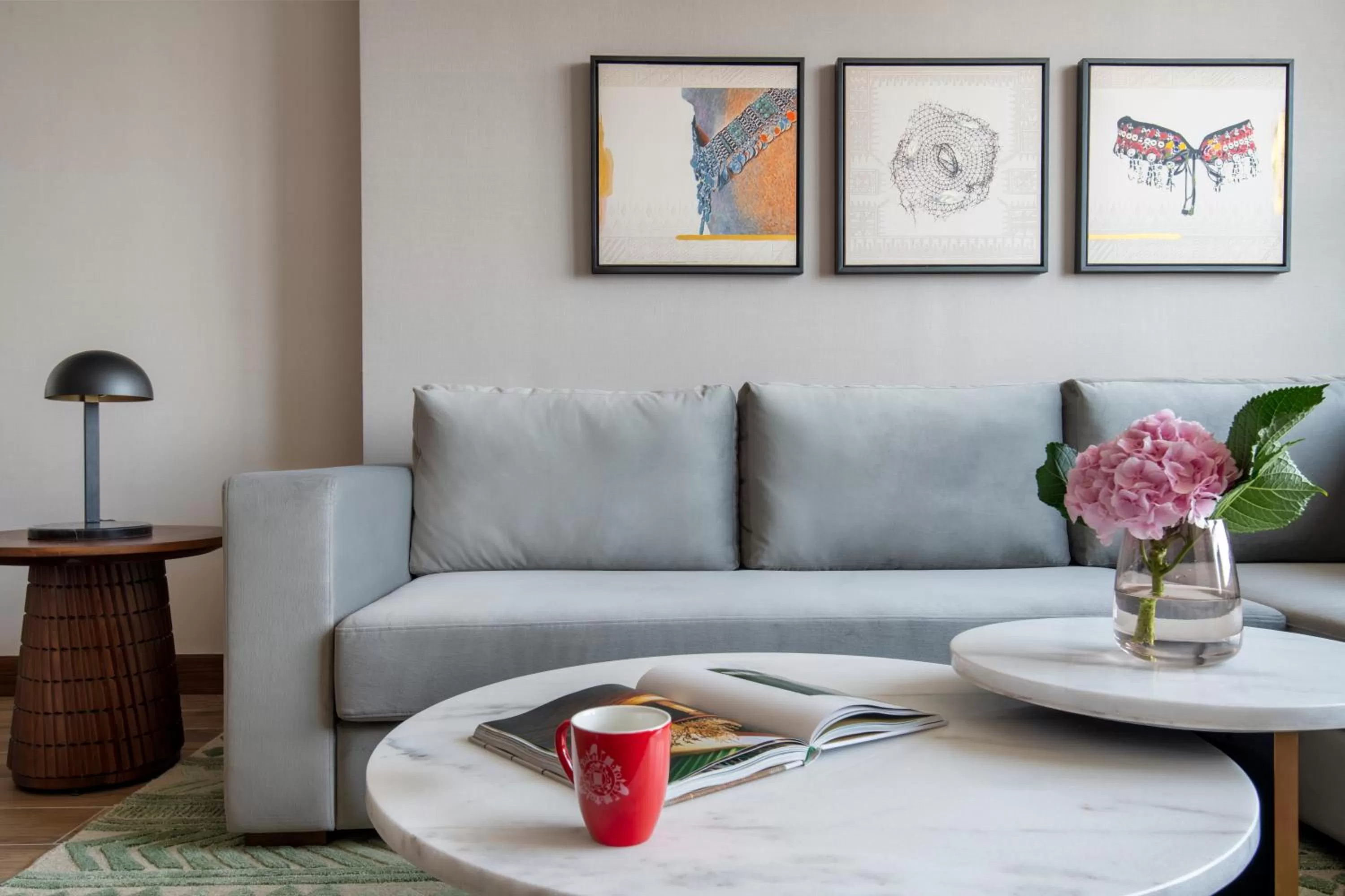 Living room in Swissotel Living Jeddah