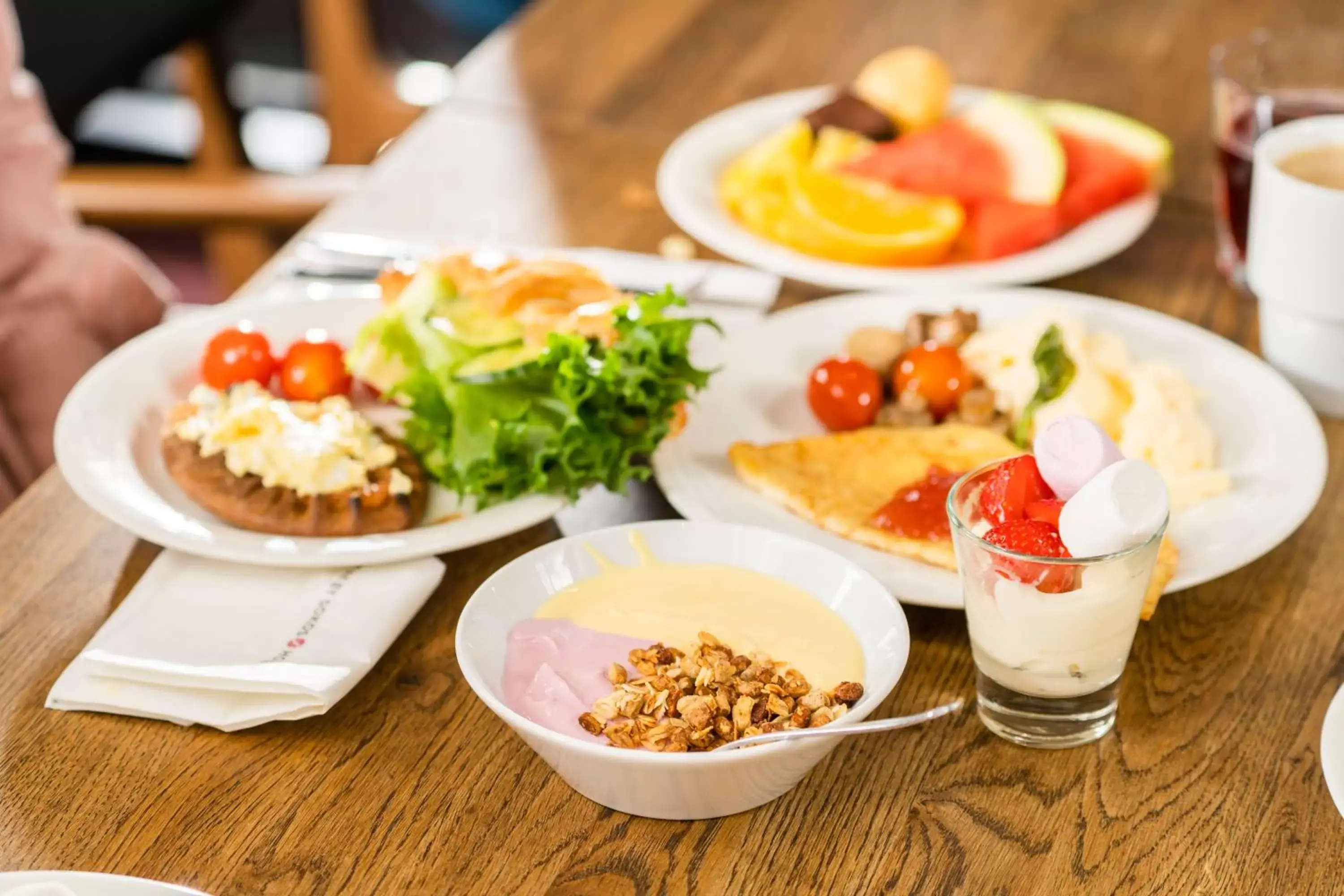 Buffet breakfast in Break Sokos Hotel Bomba Buffet breakfast in Break Sokos Hotel Bomba