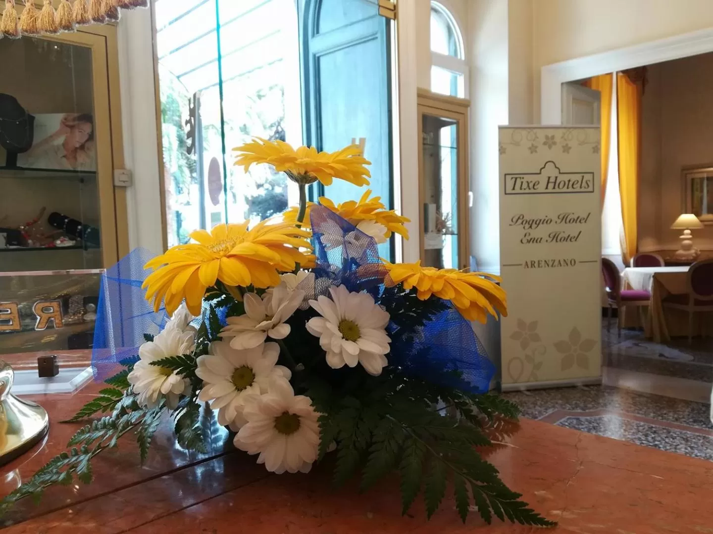 Lobby or reception in Ena Hotel