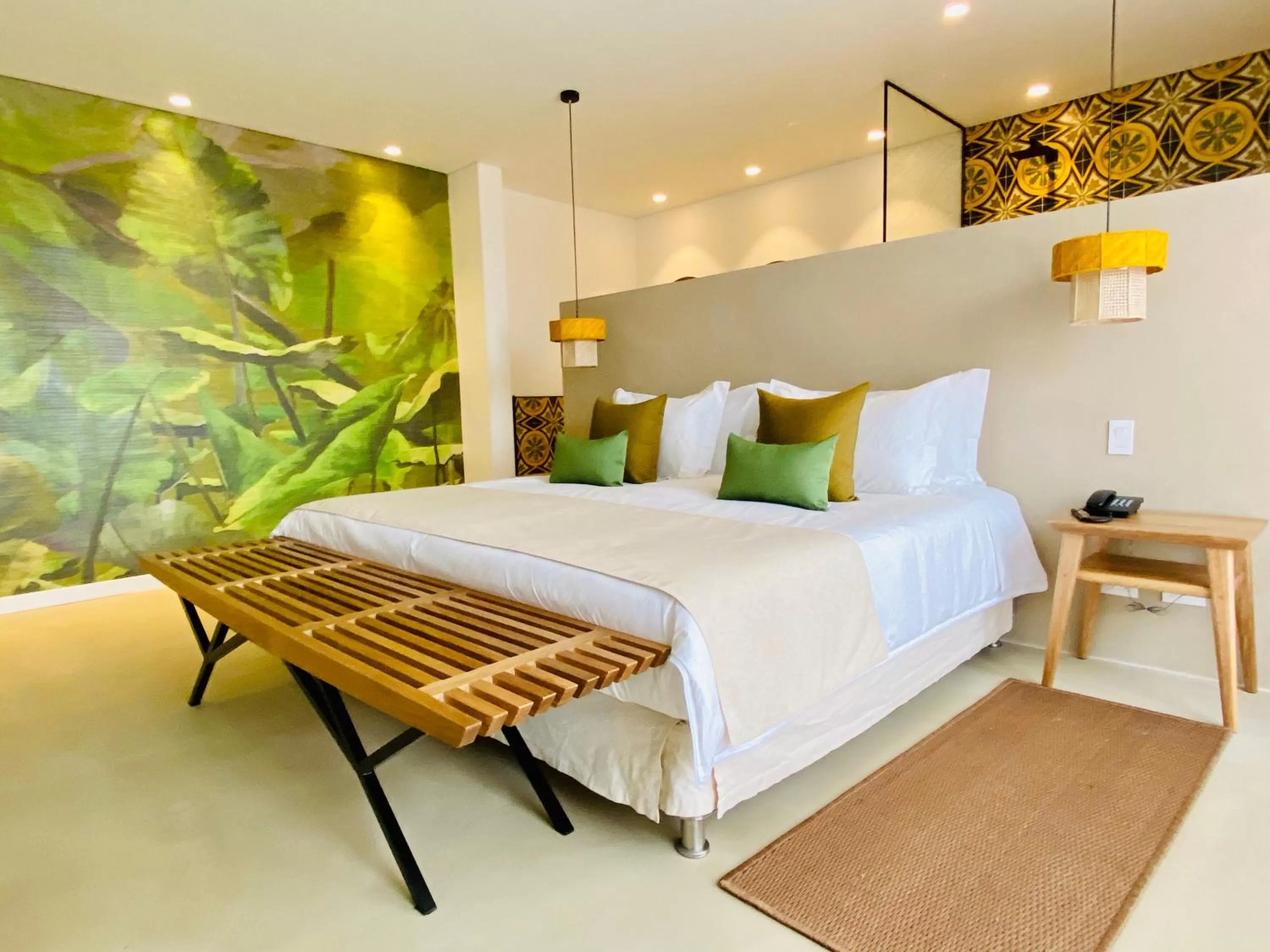 Bed in Patio del Mundo