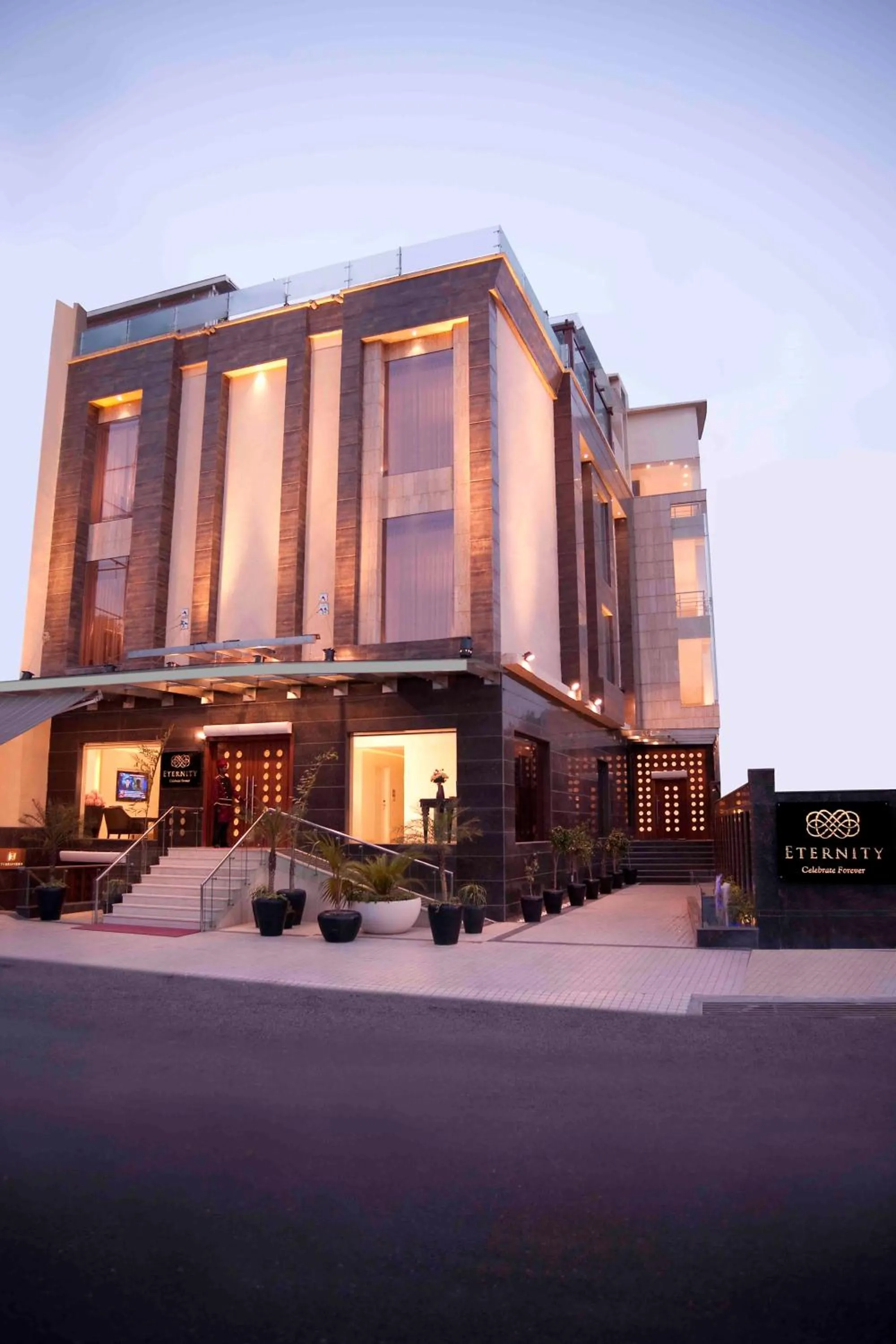 Property building in Hotel Eternity