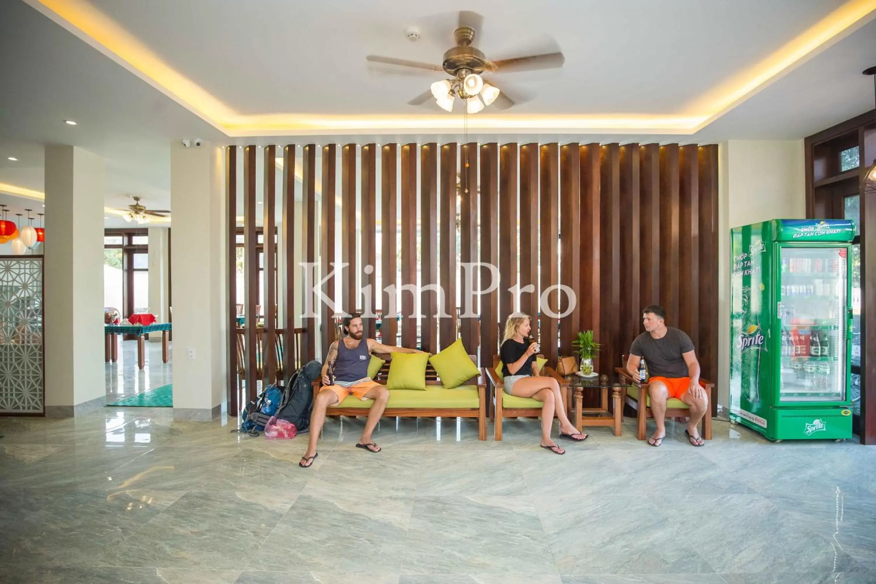 group of guests, Lobby/Reception in Hoi An Green Apple Hotel