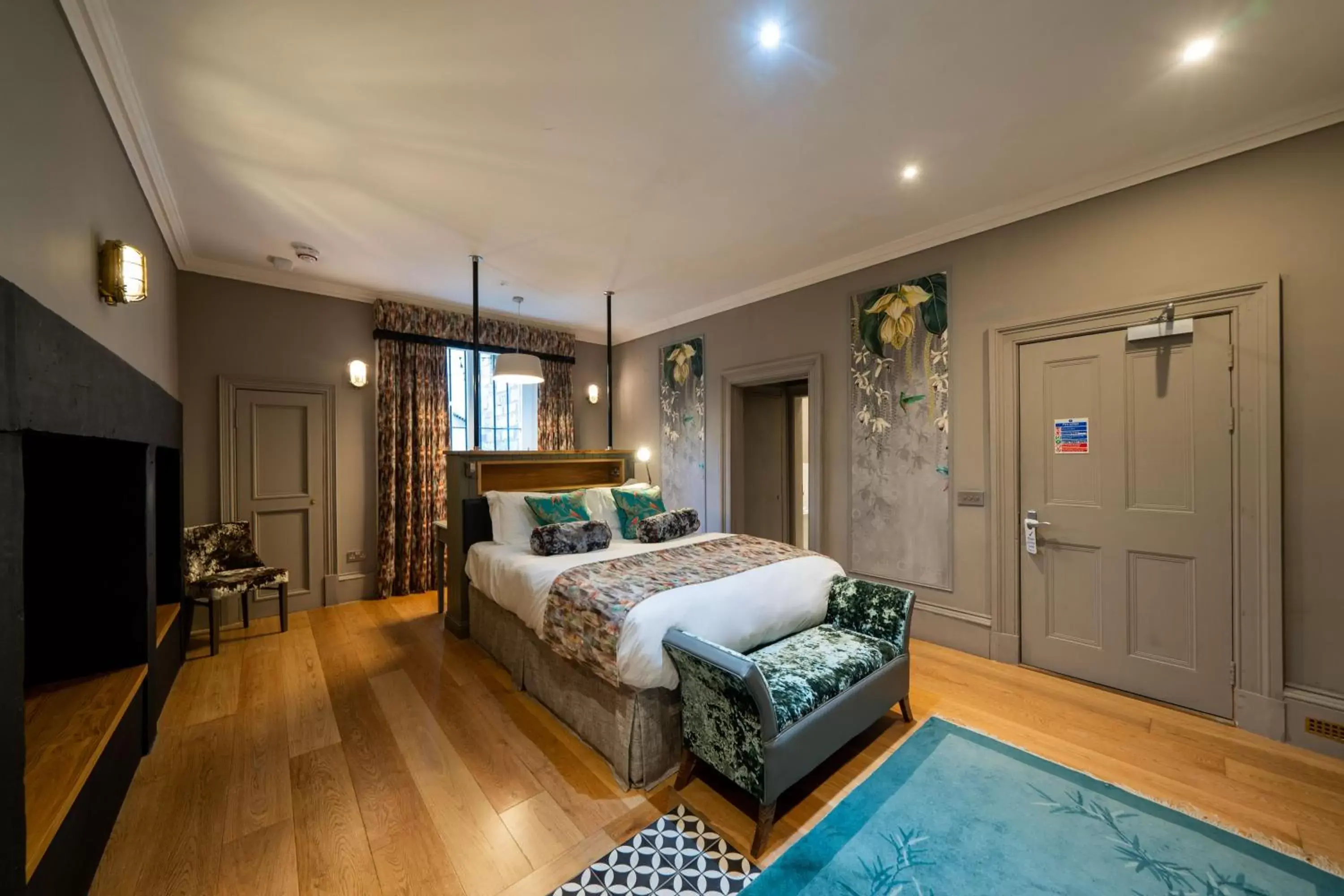 Bedroom in No. 11 Boutique Hotel & Brasserie