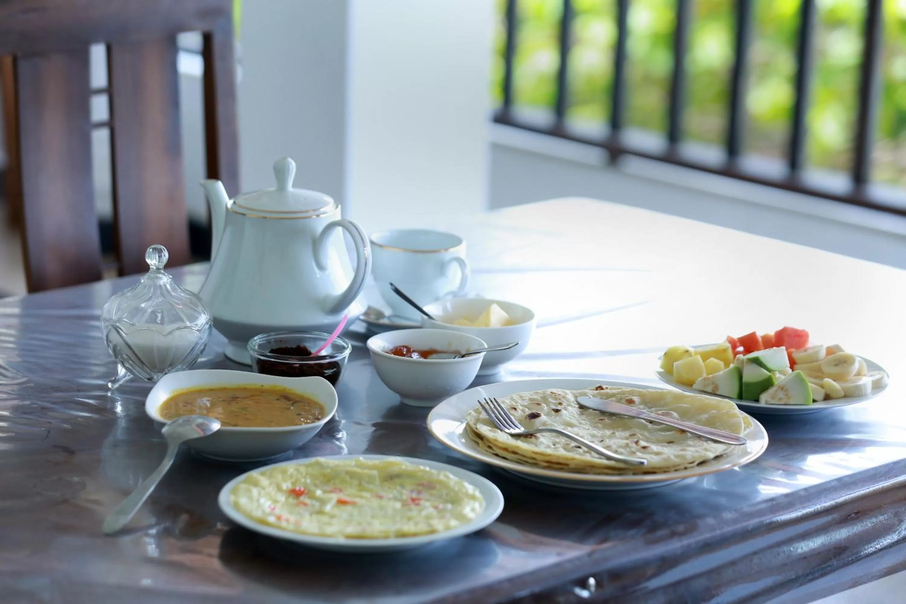 Breakfast in New Ocean Vibes Ahangama