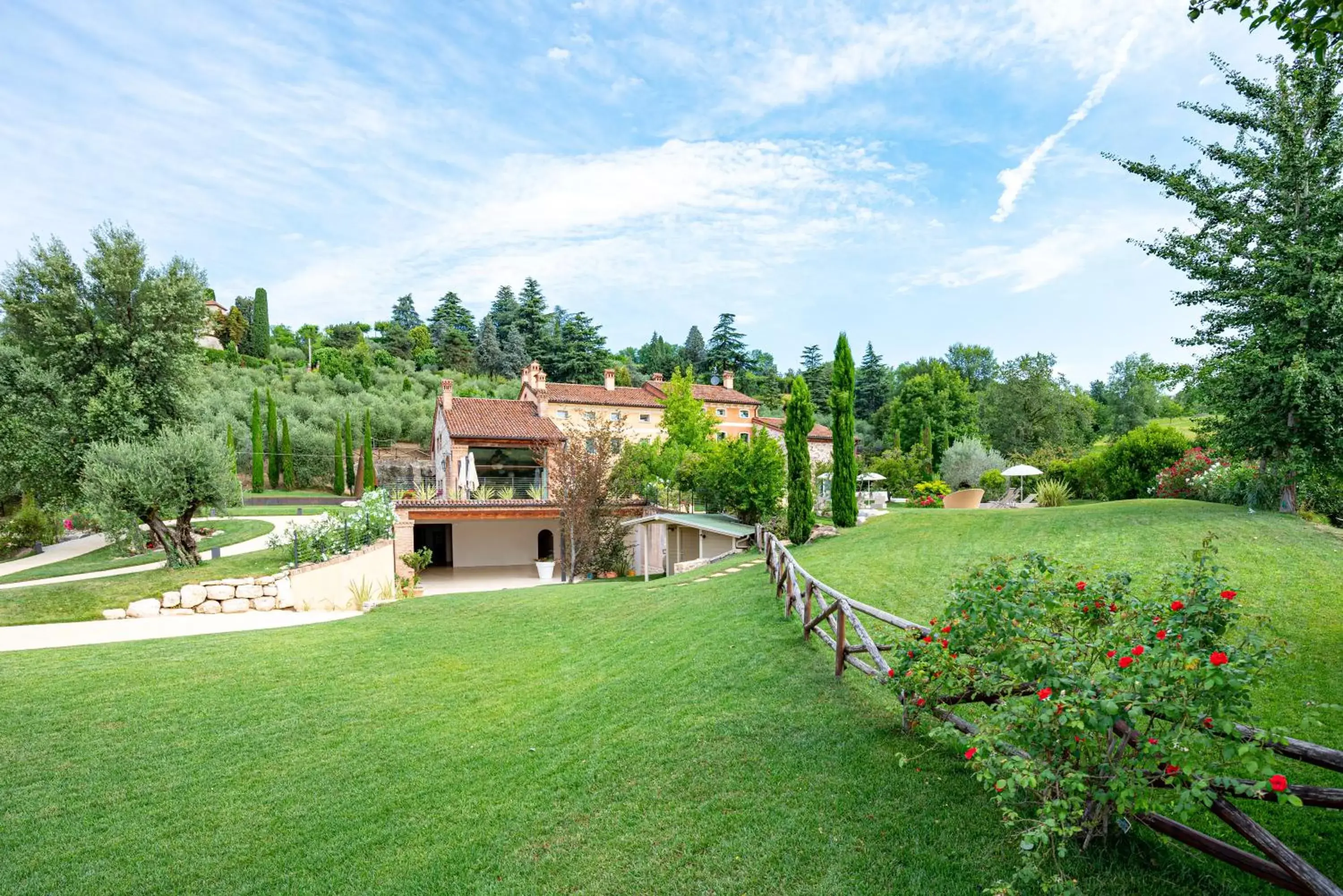 Garden view, Garden in Borghetto San Biagio Relais Agriturismo