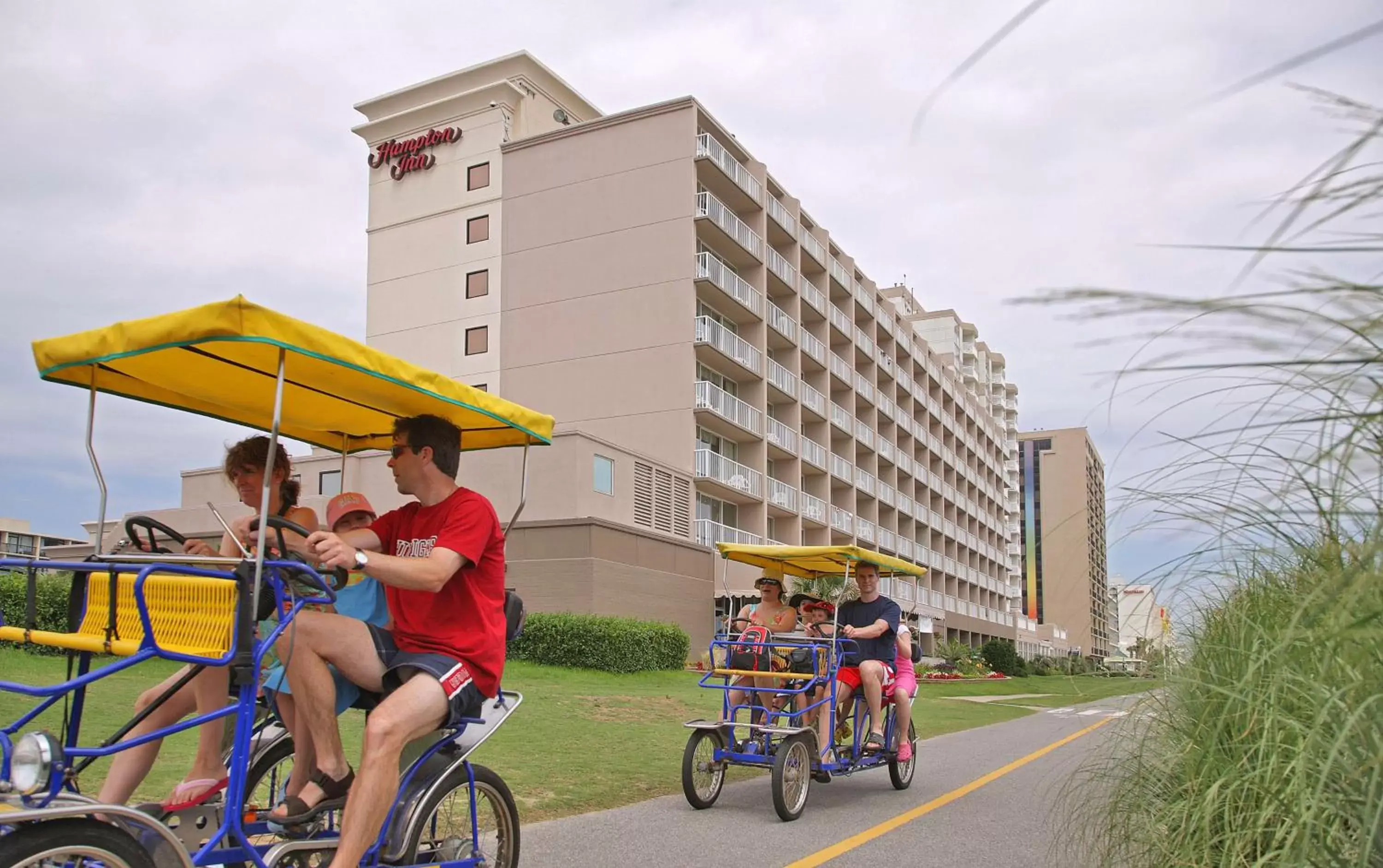 Property building, Biking in Hampton Inn Virginia Beach Oceanfront North