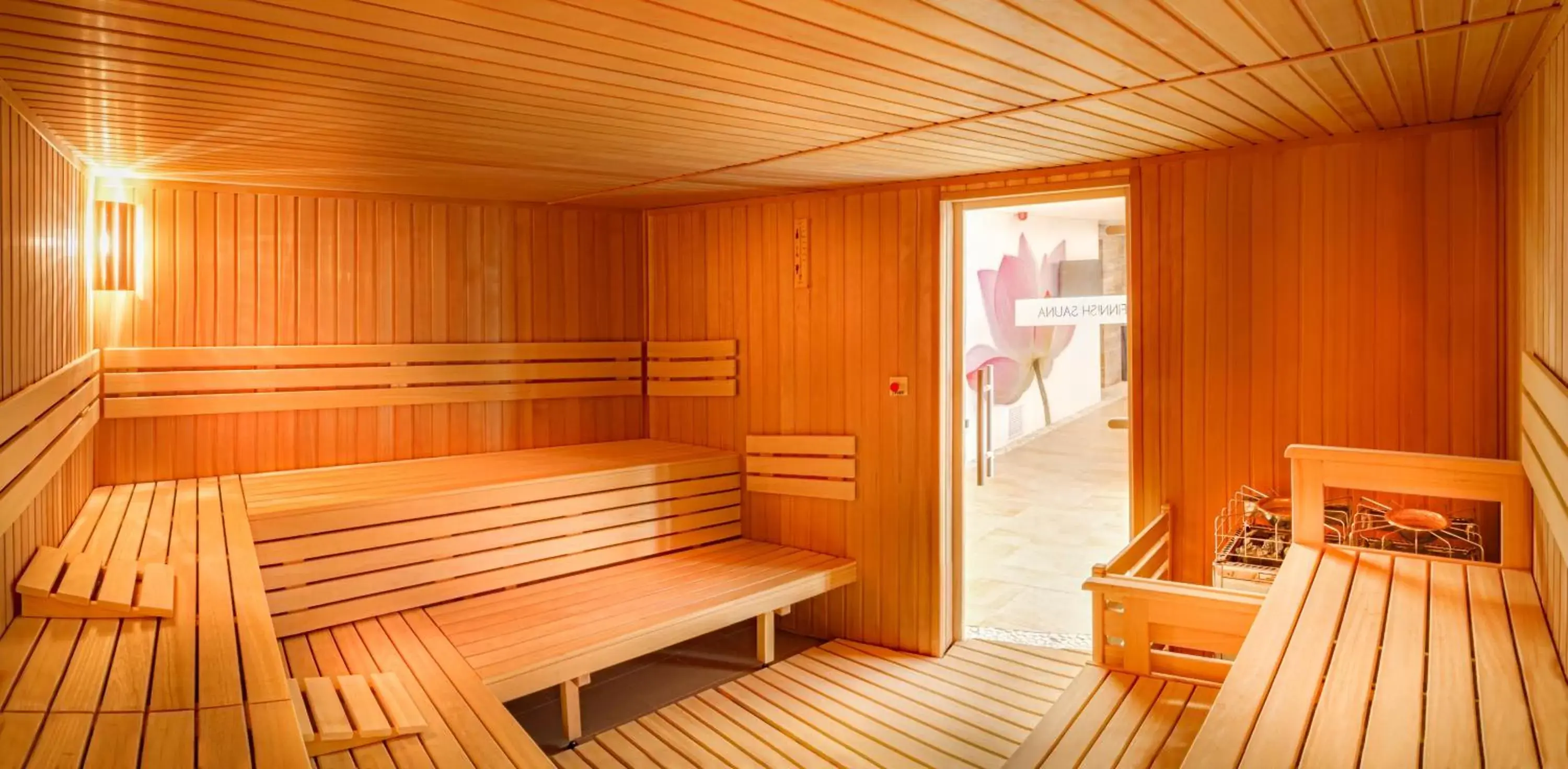 Sauna in Cihelny Golf & Wellness Resort