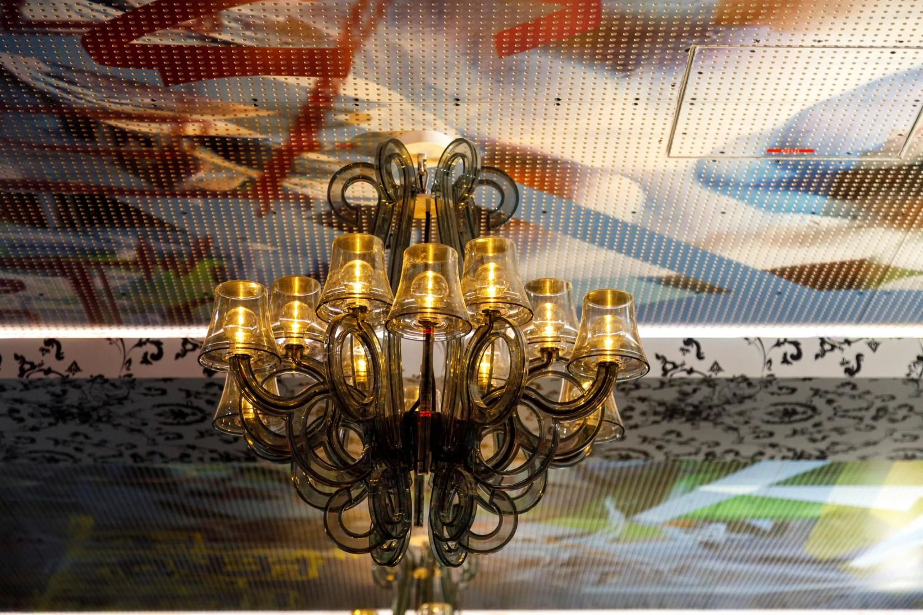 Decorative detail in Jugendherberge Würzburg