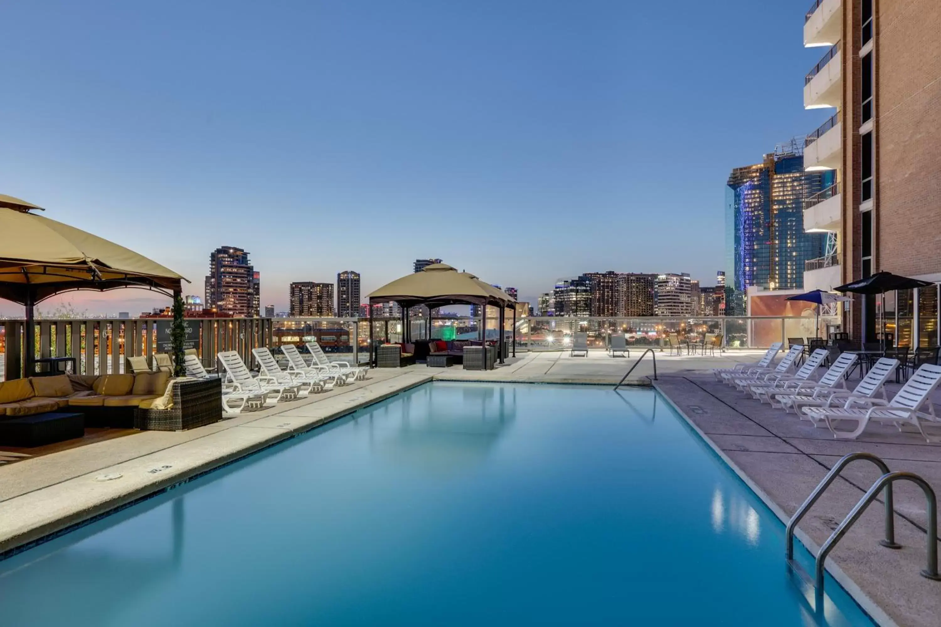 Swimming Pool in Crowne Plaza Hotel Dallas Downtown, an IHG Hotel