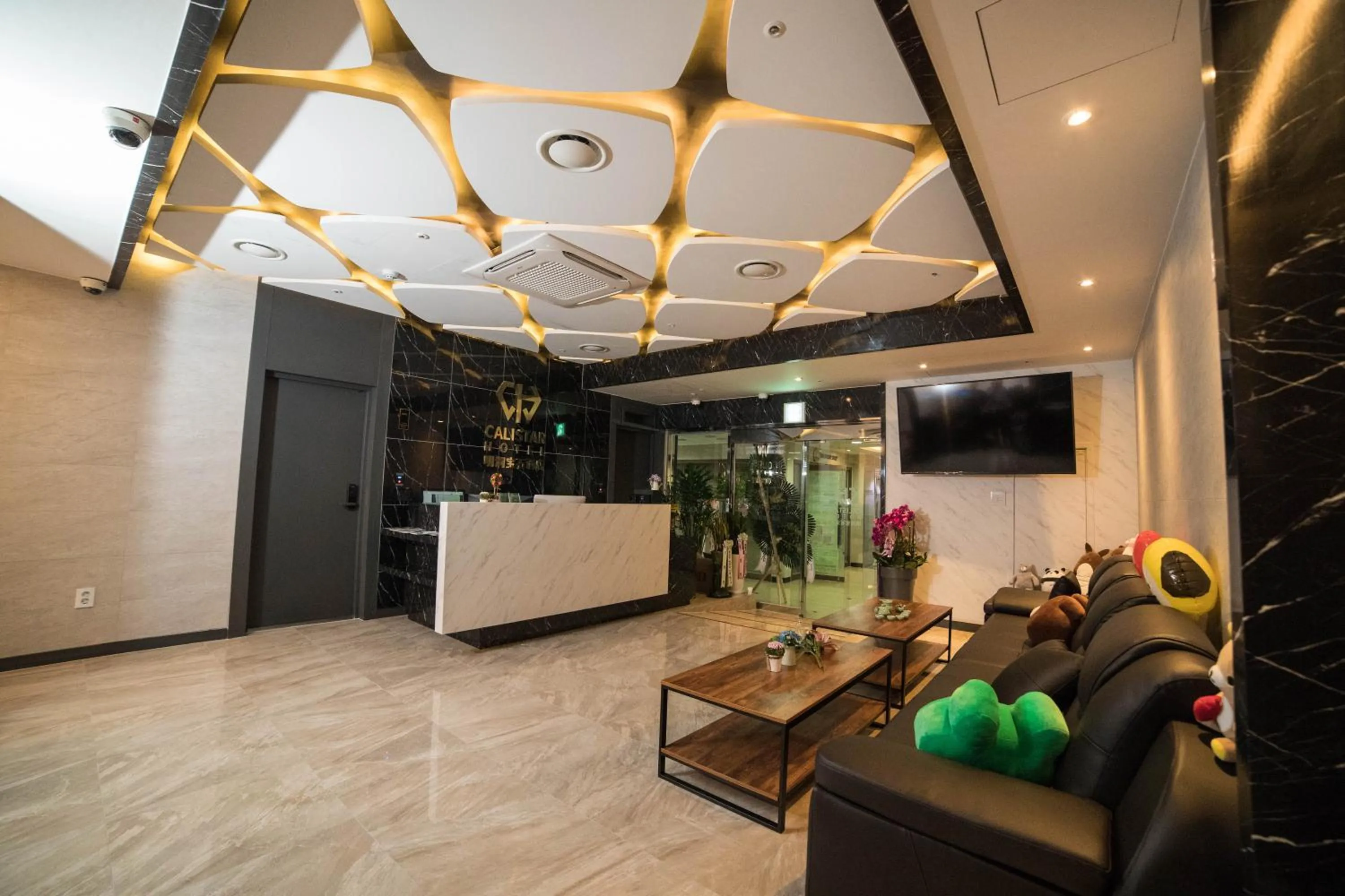Lobby or reception in Calistar Hotel