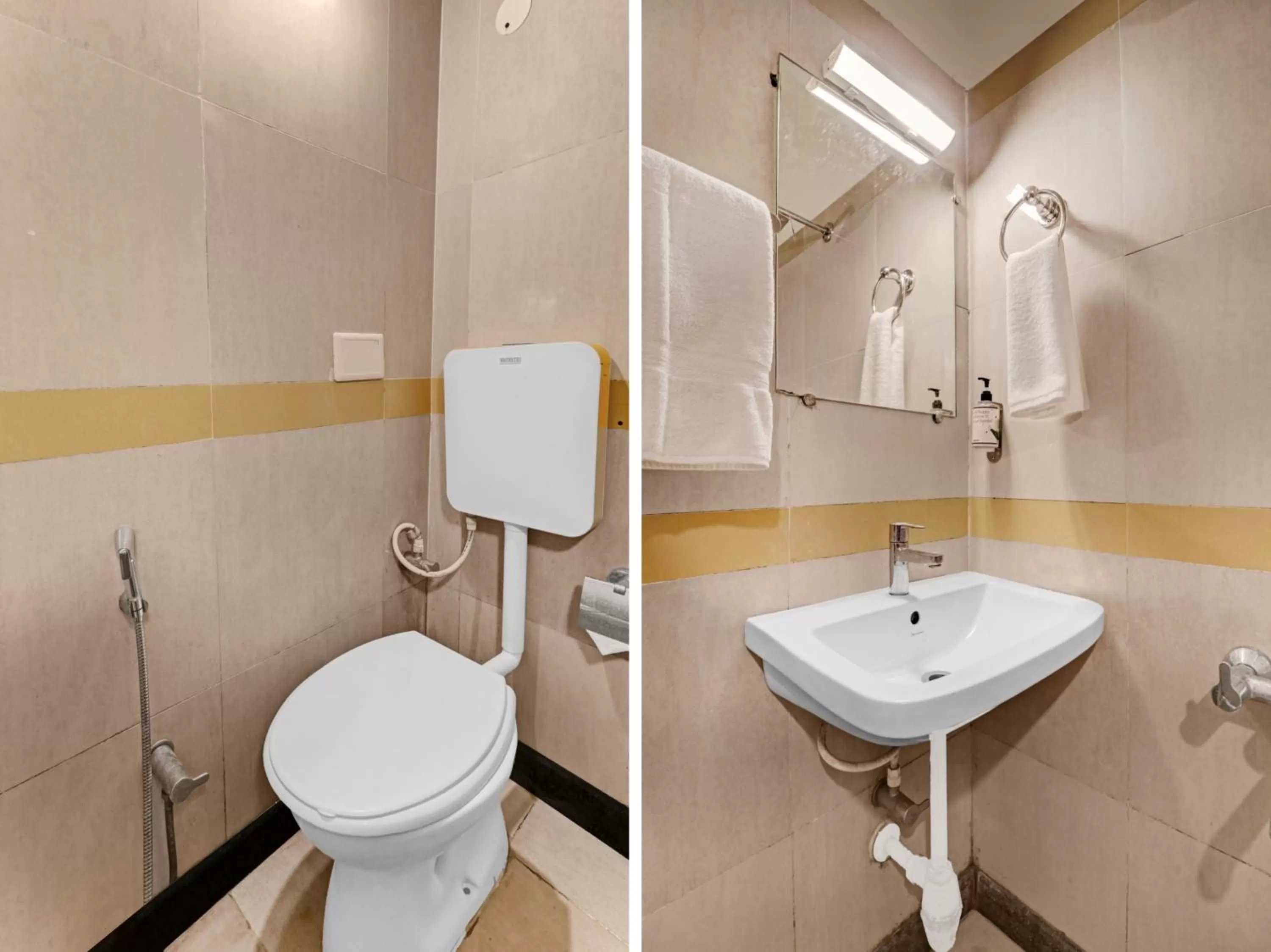 Toilet in Treebo Benaka Residency