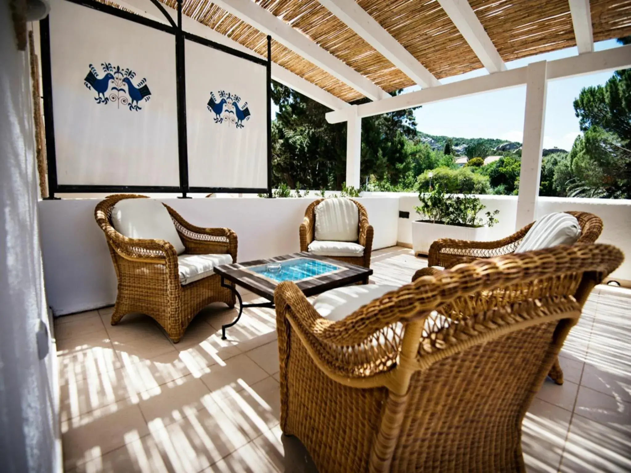 Balcony/Terrace, Seating Area in Dolce Vita Boutique Hotel