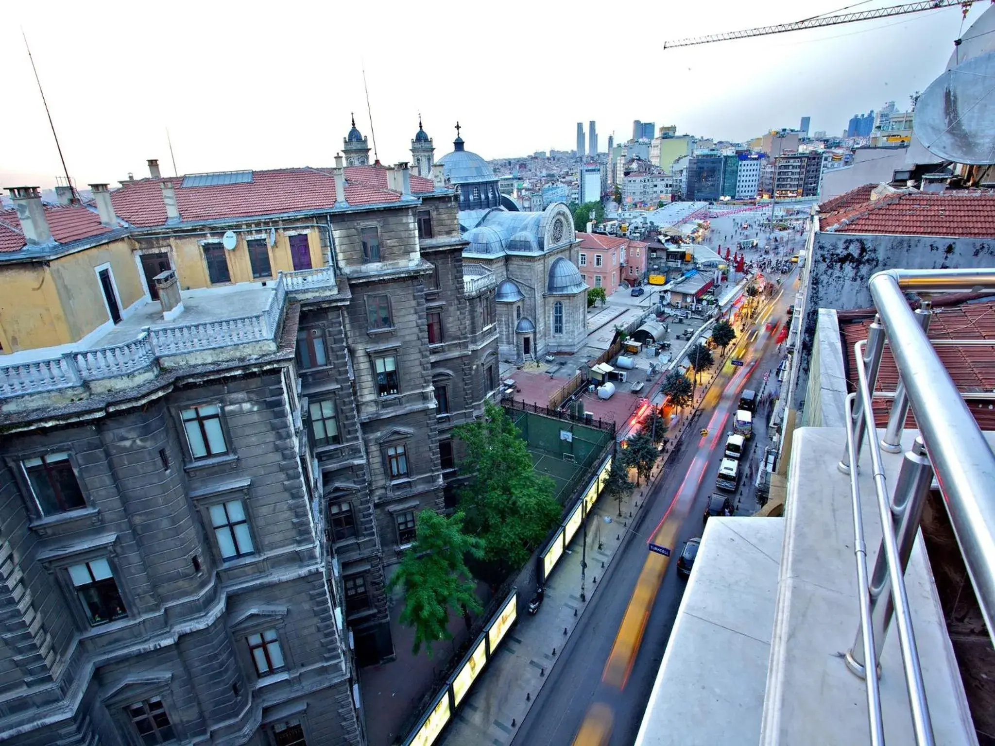 City view in Taksim Star Hotel