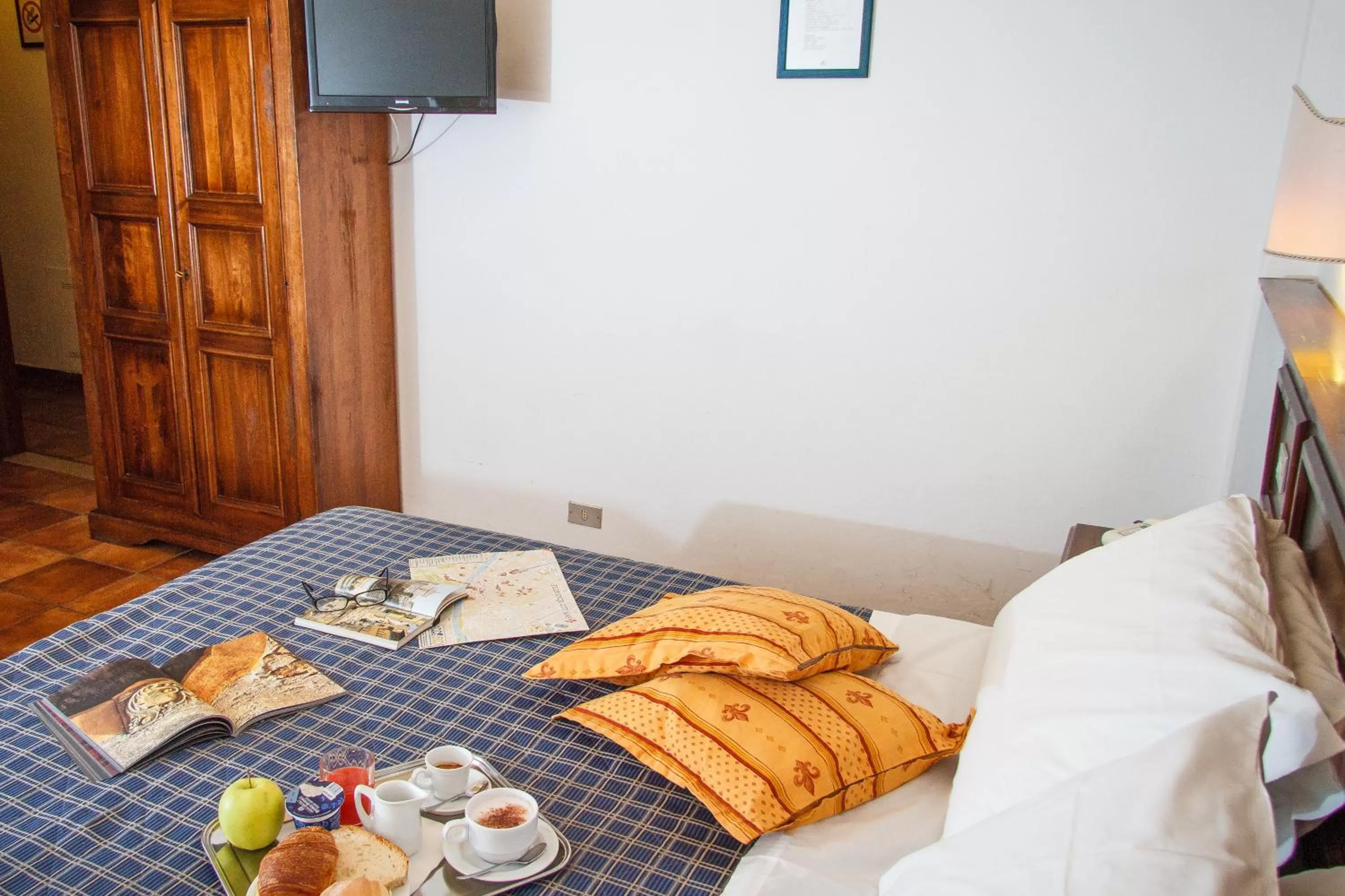 Bedroom, Bed in Hotel Nizza