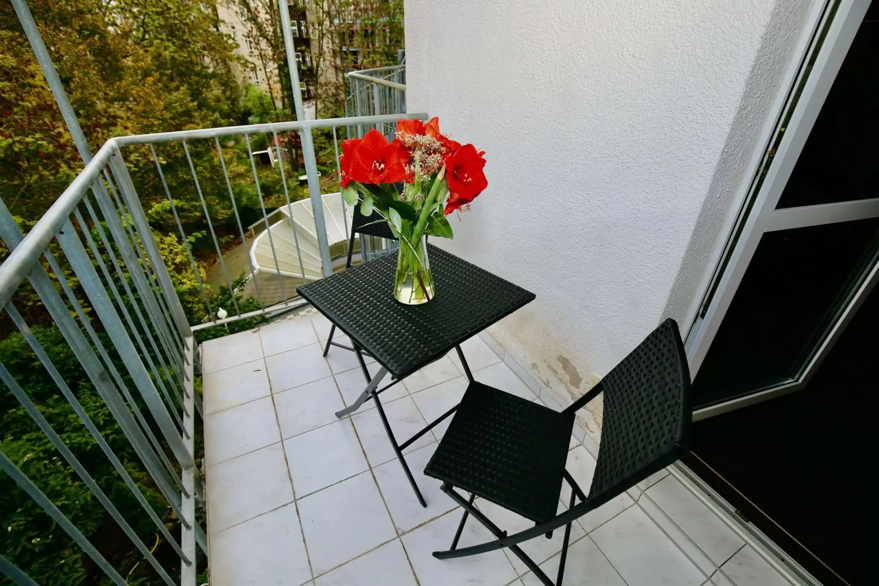 Bed, Balcony/Terrace in Amedia Leipzig, Trademark Collection by Wyndham