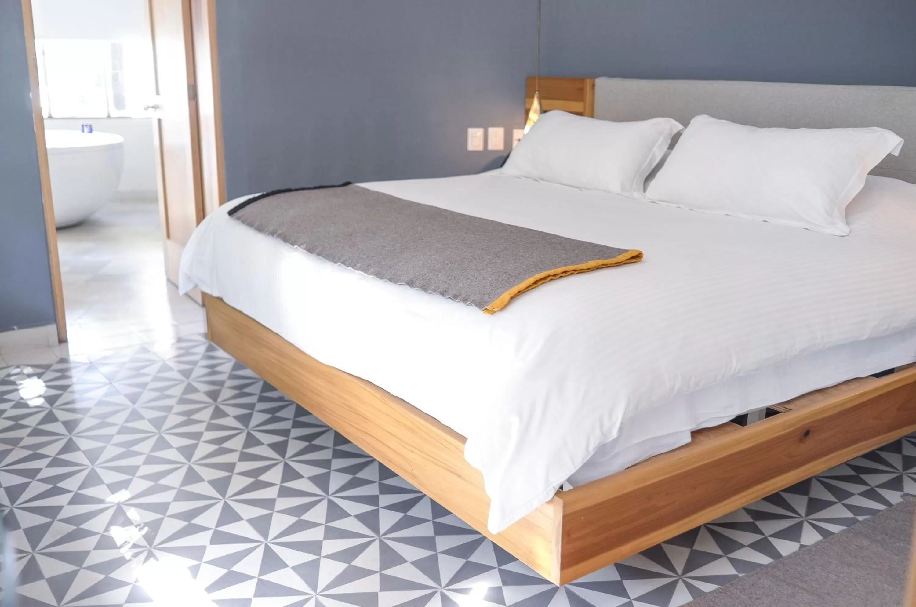 Bathroom, Bed in Casa Nuevo Leon
