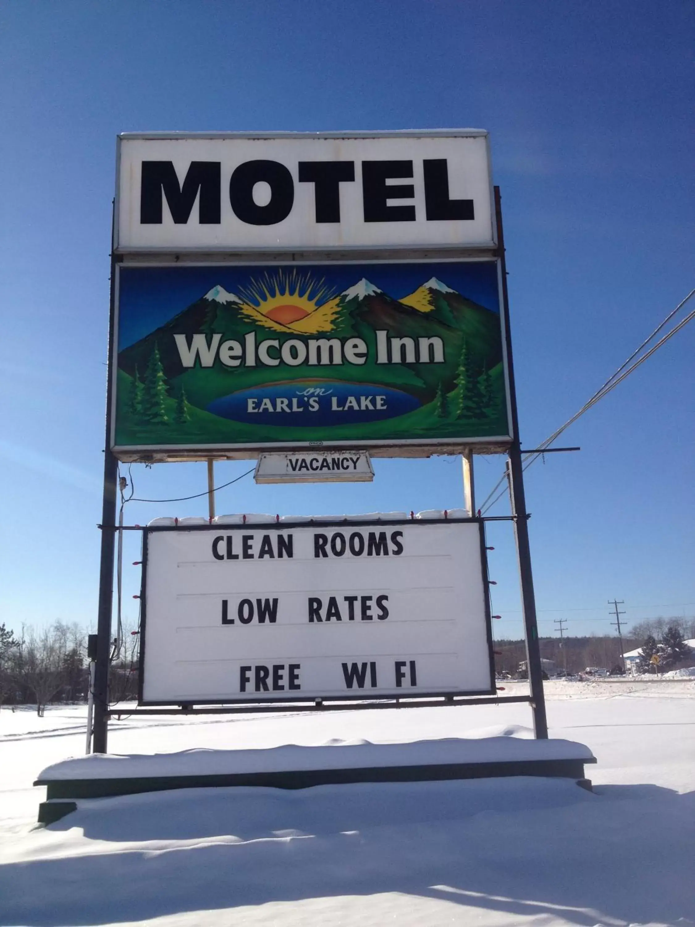 Decorative detail in Welcome Inn