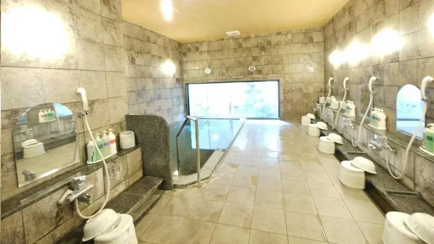 Public Bath, Bathroom in Hotel Route-Inn Hikone