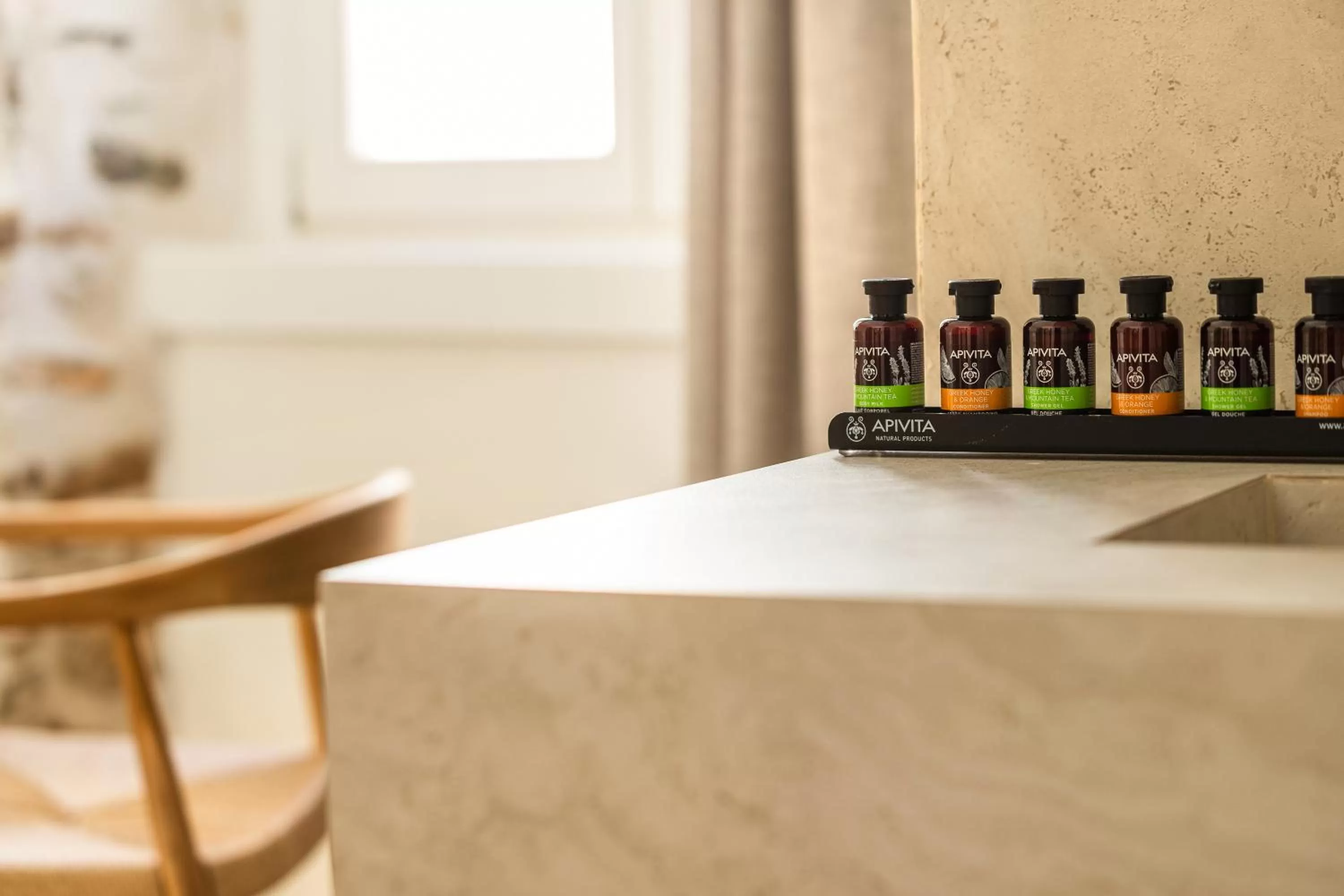 Bathroom in SYROS SOUL LUXURY SUITES