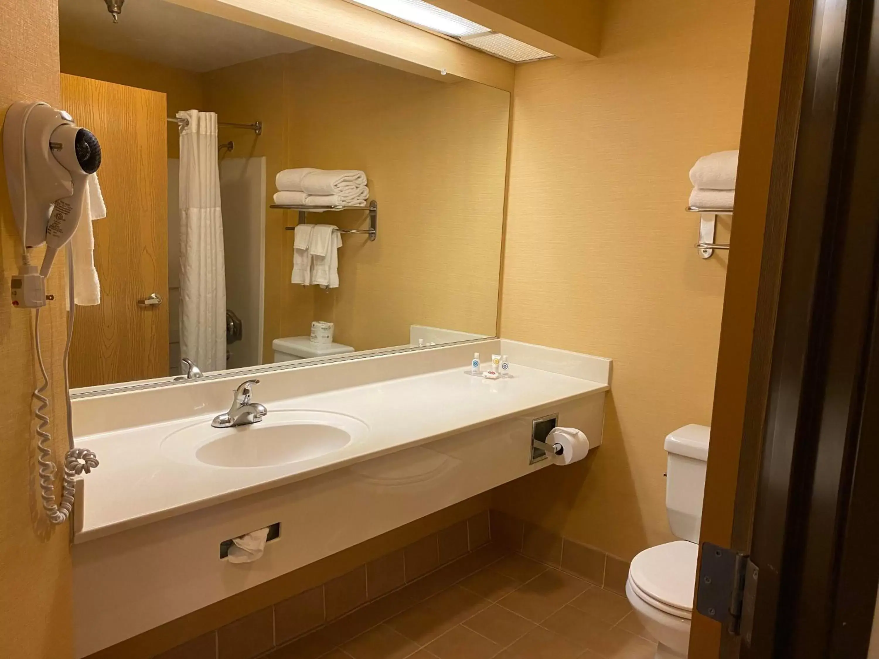 Toilet, Bathroom in Comfort Inn Marina on the Monterey Bay
