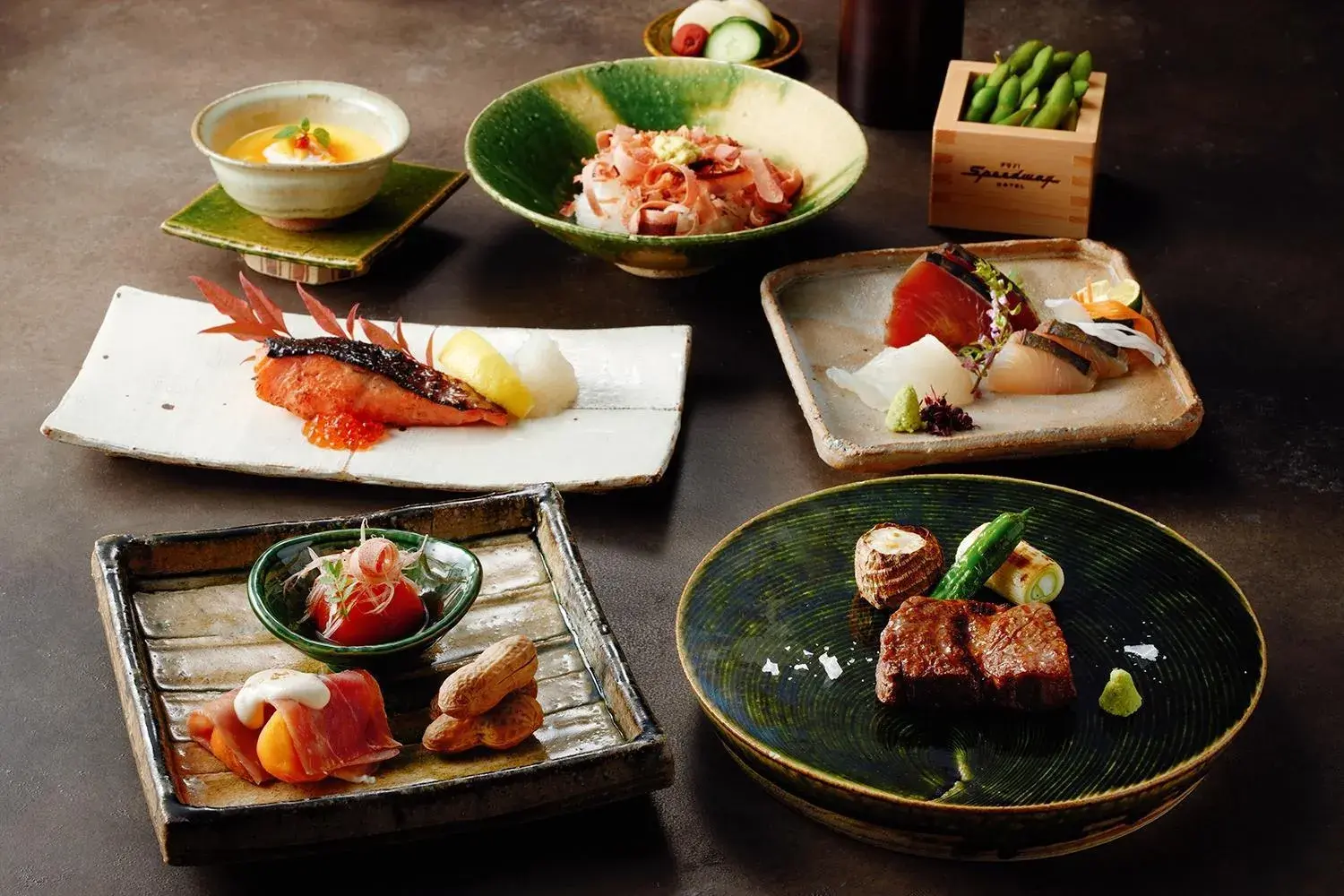 Dinner, Food in Fuji Speedway Hotel, Unbound Collection by Hyatt